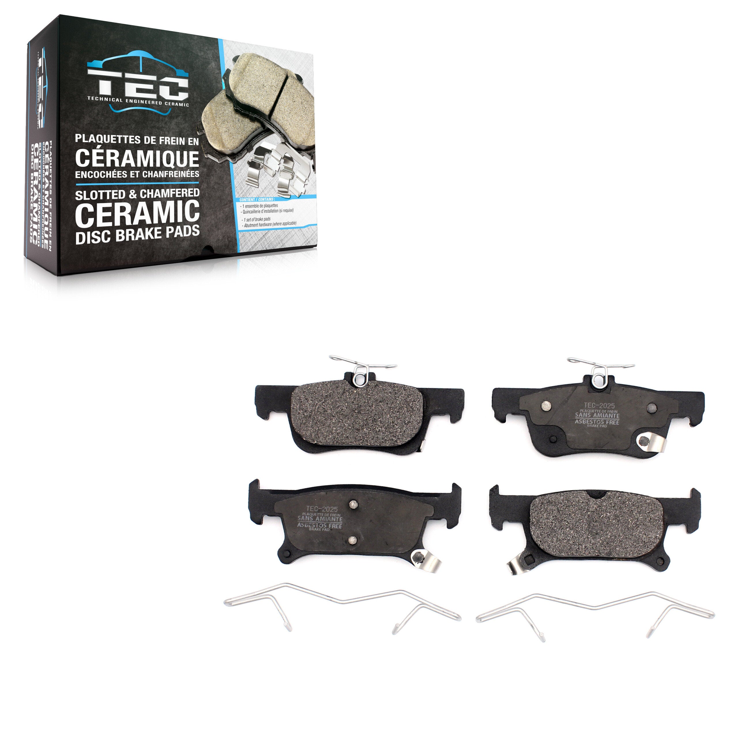 TEC TEC-2025 Disc Brake Pad for 2016-2019 Buick Envision - Rear