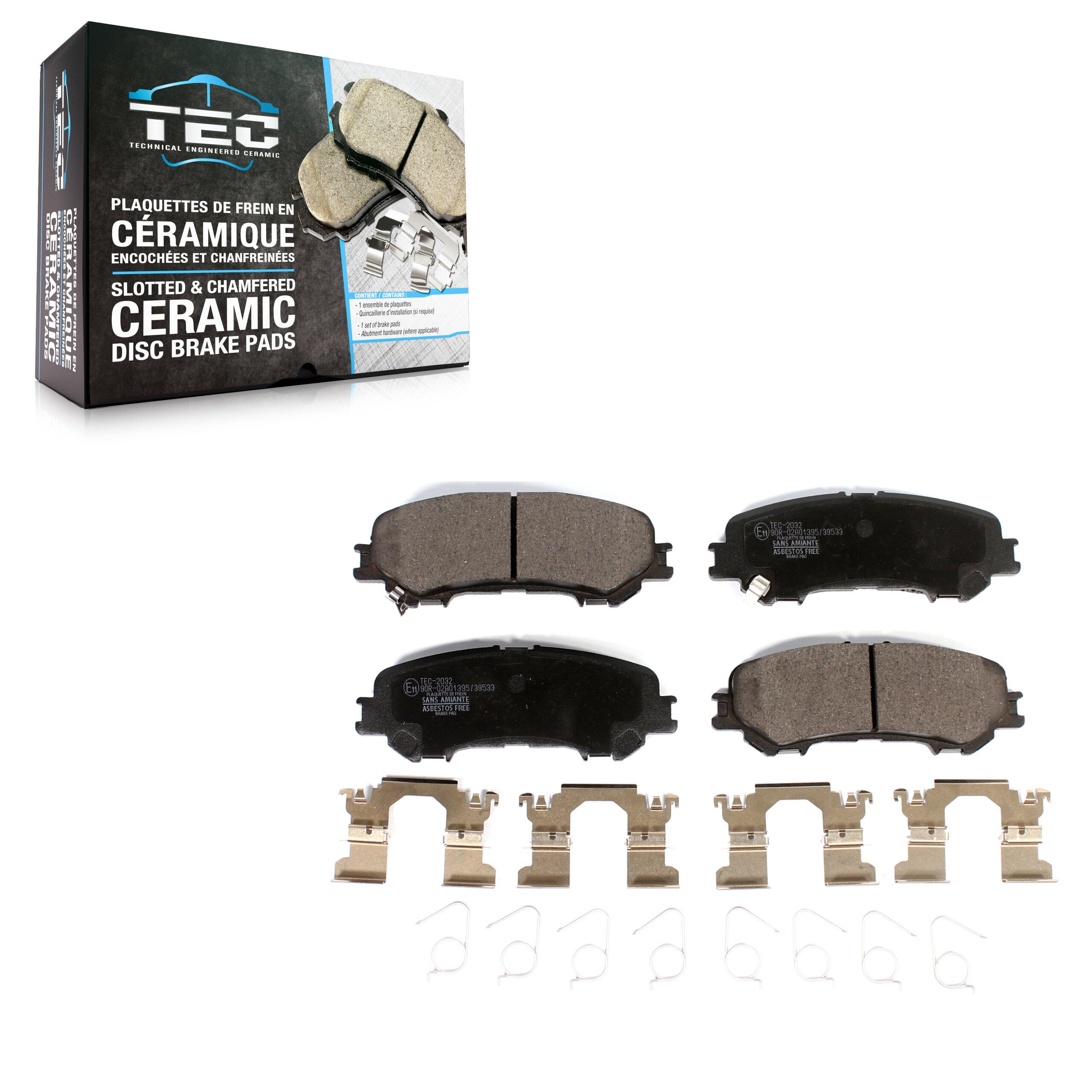TEC TEC-2032 Disc Brake Pad for 2017-2023 Nissan TITAN - Rear
