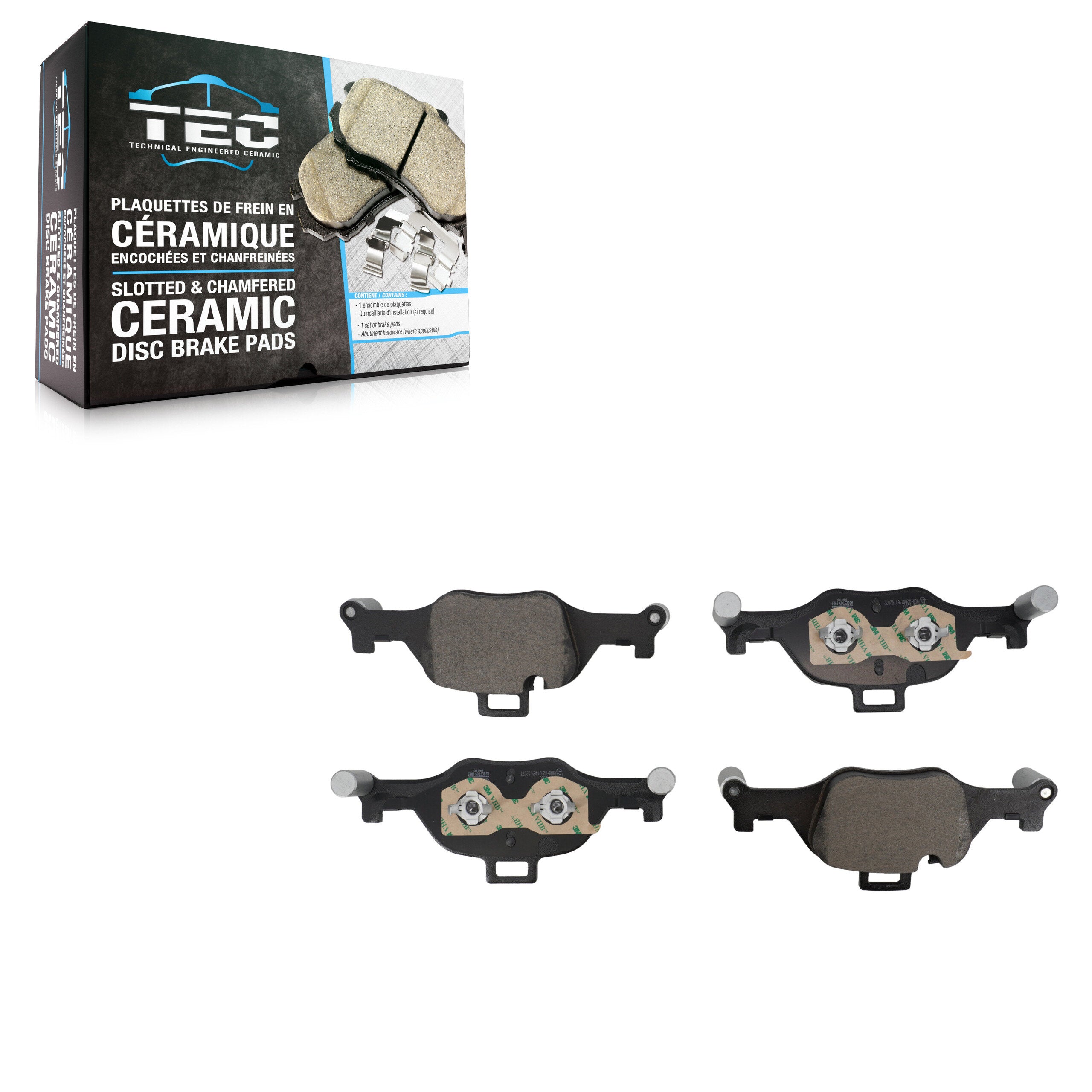 TEC TEC-2060 Disc Brake Pad for 2017-2023 BMW i4, BMW X6, BMW X5 - Front