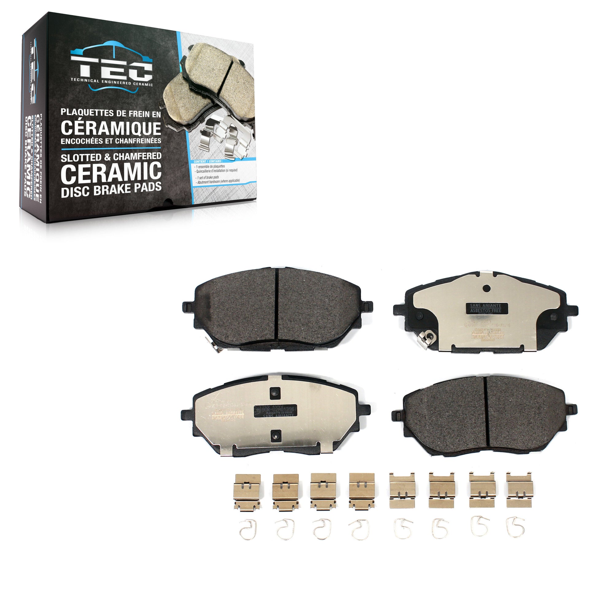 TEC TEC-2065 Disc Brake Pad for 2018-2022 Toyota C-HR - Front