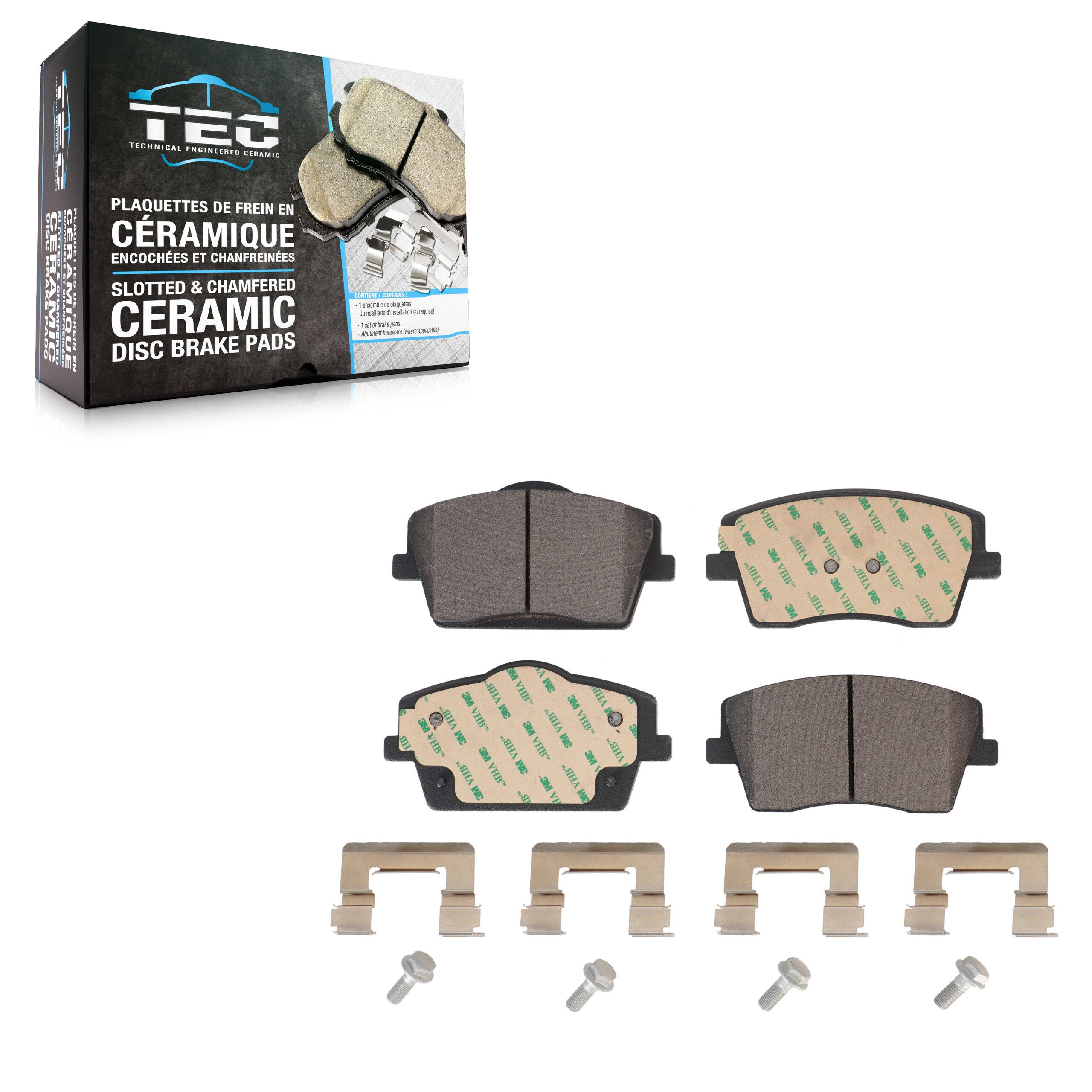 TEC TEC-2137 Disc Brake Pad for 2019-2023 Volvo XC40 - Front