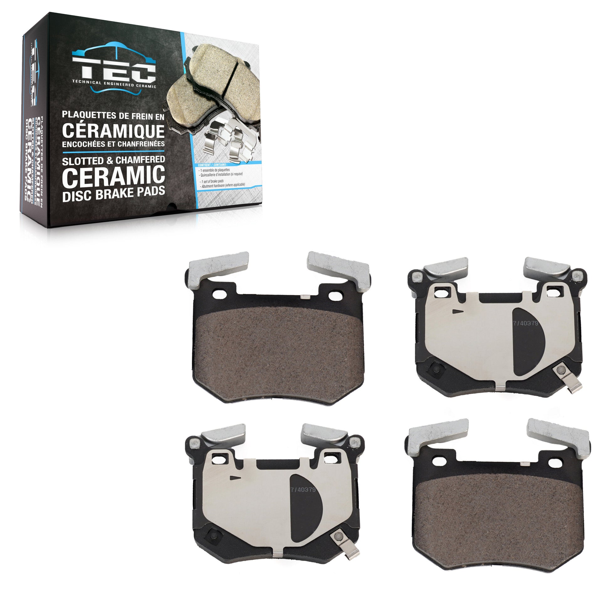 TEC TEC-2144 Disc Brake Pad for 2018-2025 Genesis G70, Kia Stinger - Rear