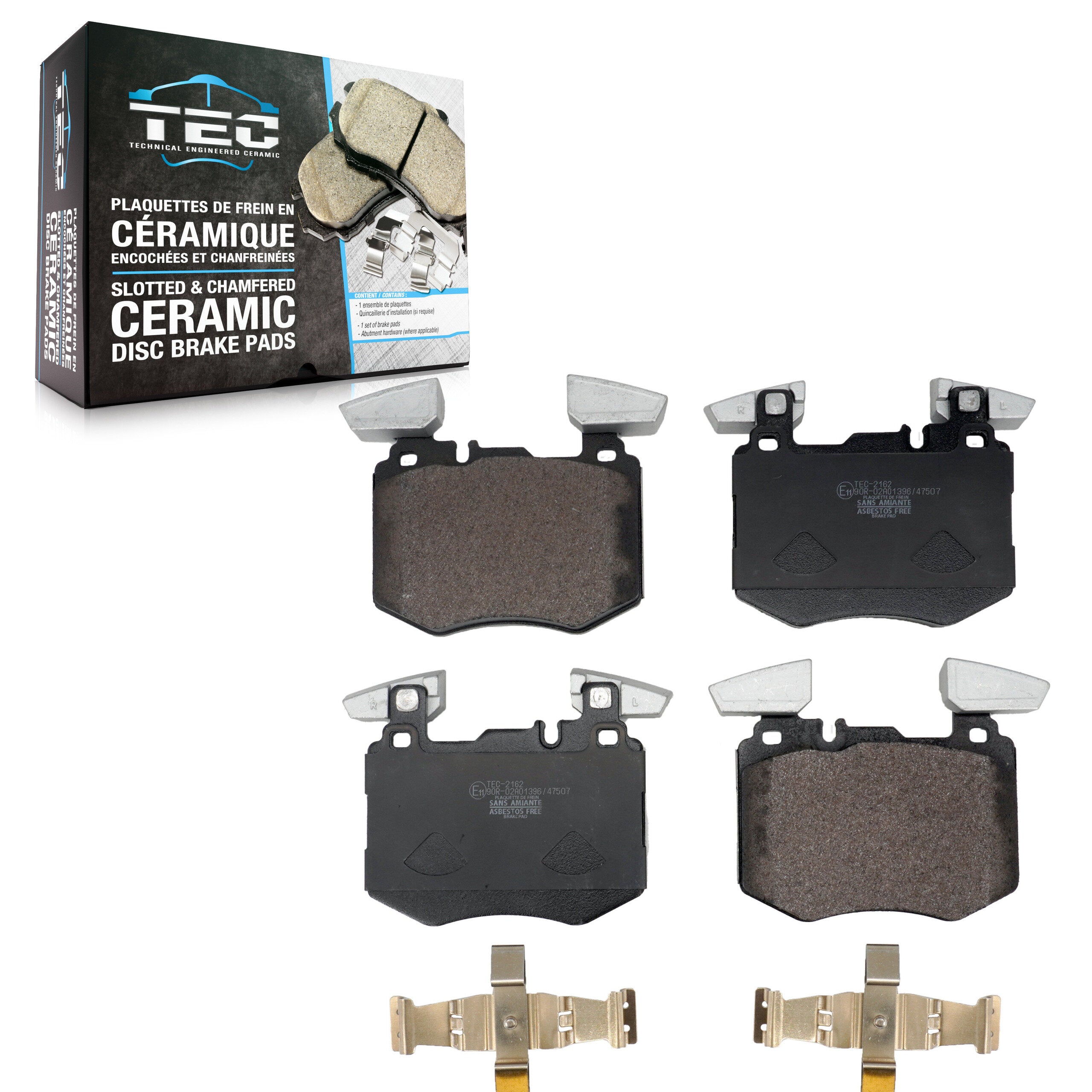 TEC TEC-2162 Disc Brake Pad for 2019-2022 Mercedes-Benz GLC300 - Front