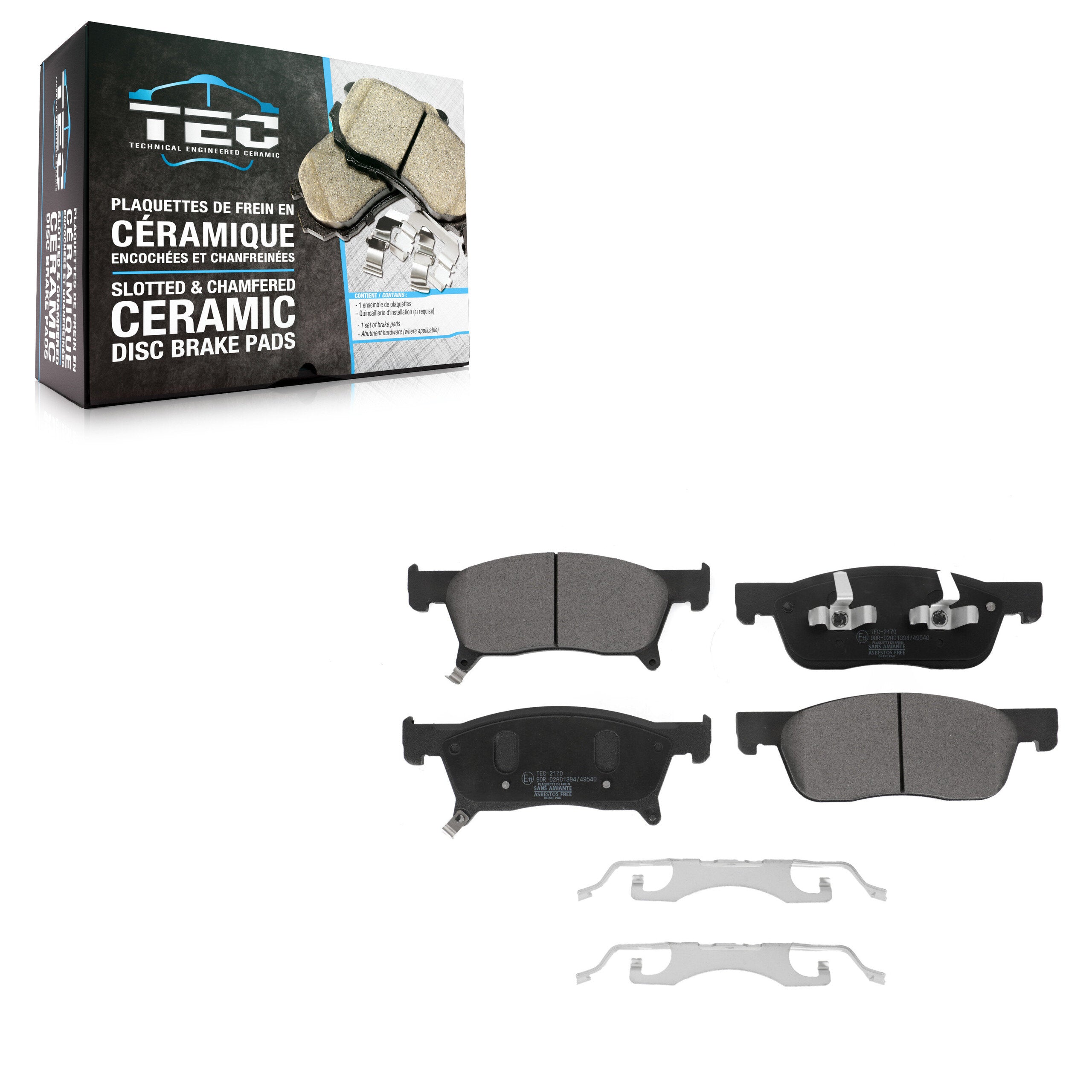 TEC TEC-2170 Disc Brake Pad for 2019-2024 Subaru Ascent - Front