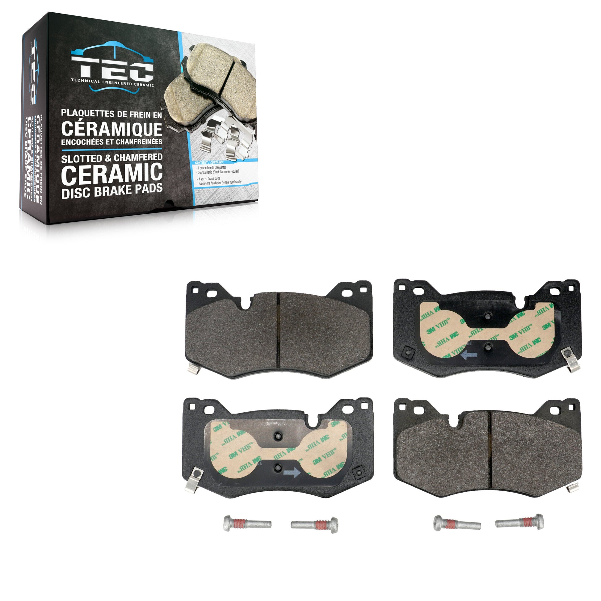TEC TEC-2312 Disc Brake Pad for 2020-2023 Chevrolet Camaro, Cadillac CT4, Cadillac CT5 - Front