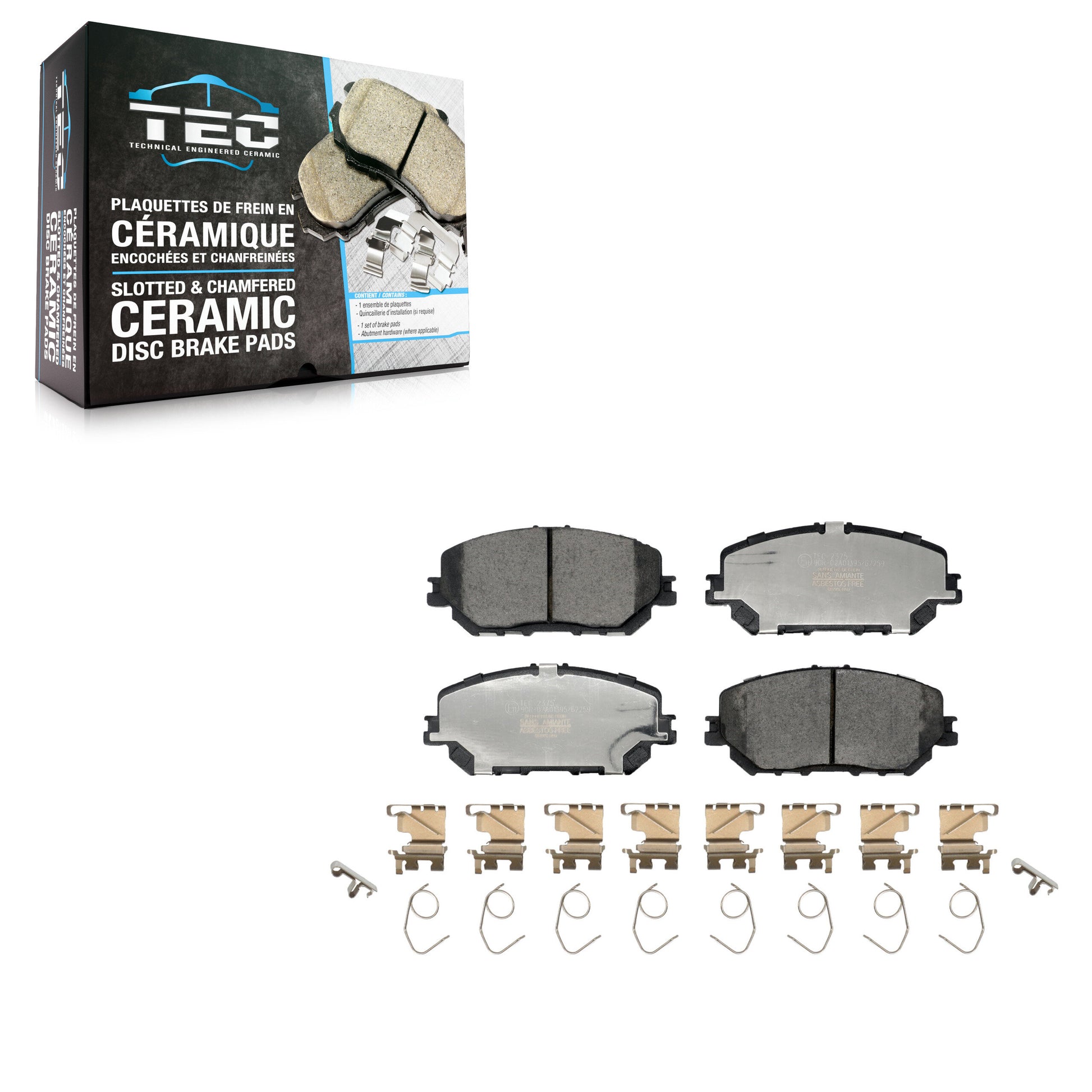 TEC TEC-2375 Disc Brake Pad for 2021-2024 Nissan Rogue - Front