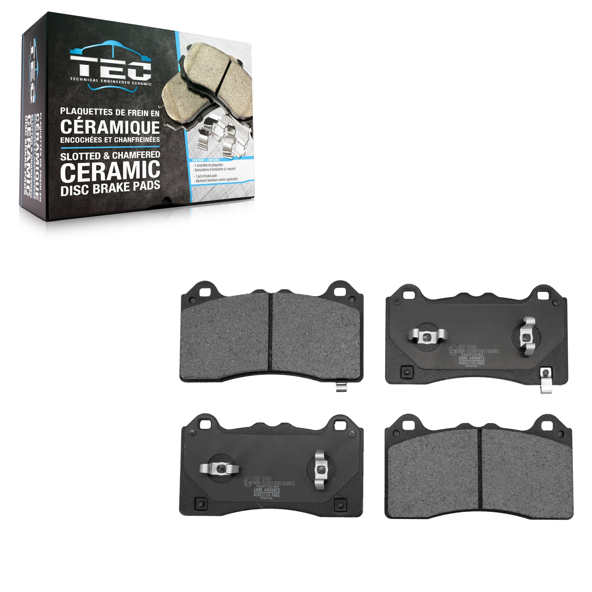 TEC TEC-2390 Disc Brake Pad for 2021-2023 Ford Mustang Mach-E - Front