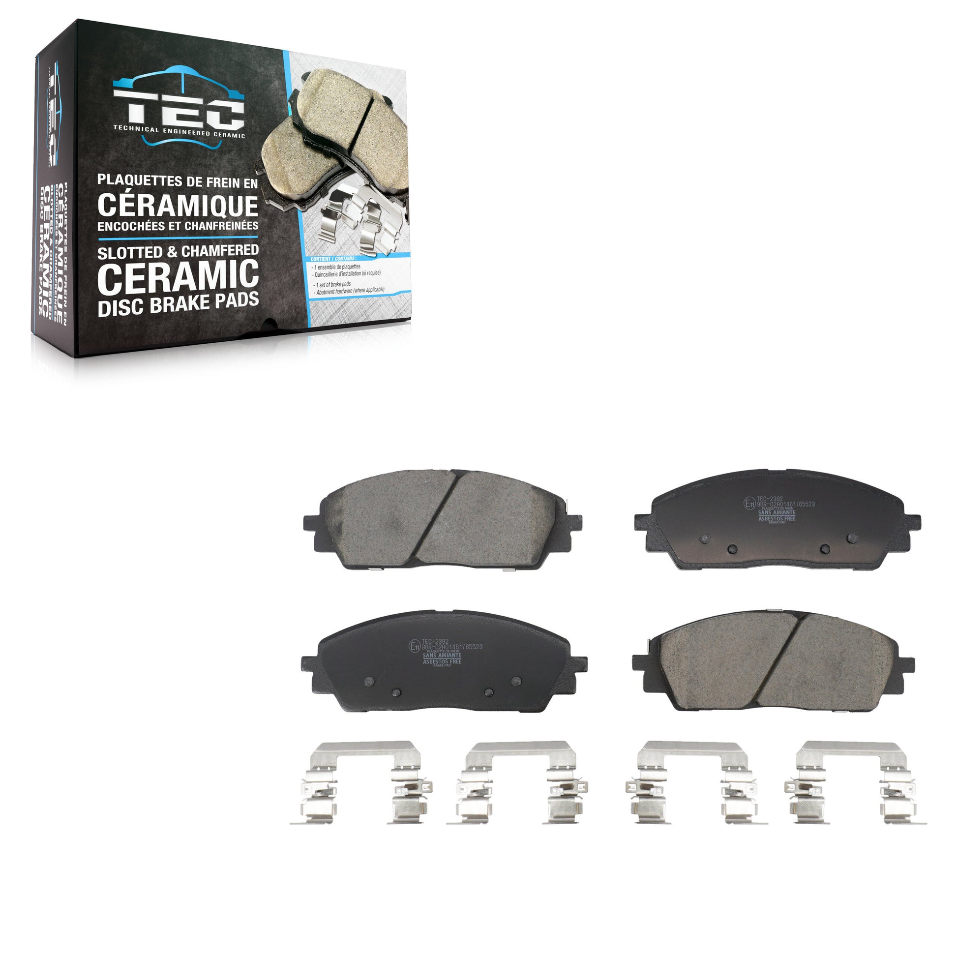 TEC TEC-2392 Disc Brake Pad for 2022-2024 Kia Carnival - Front