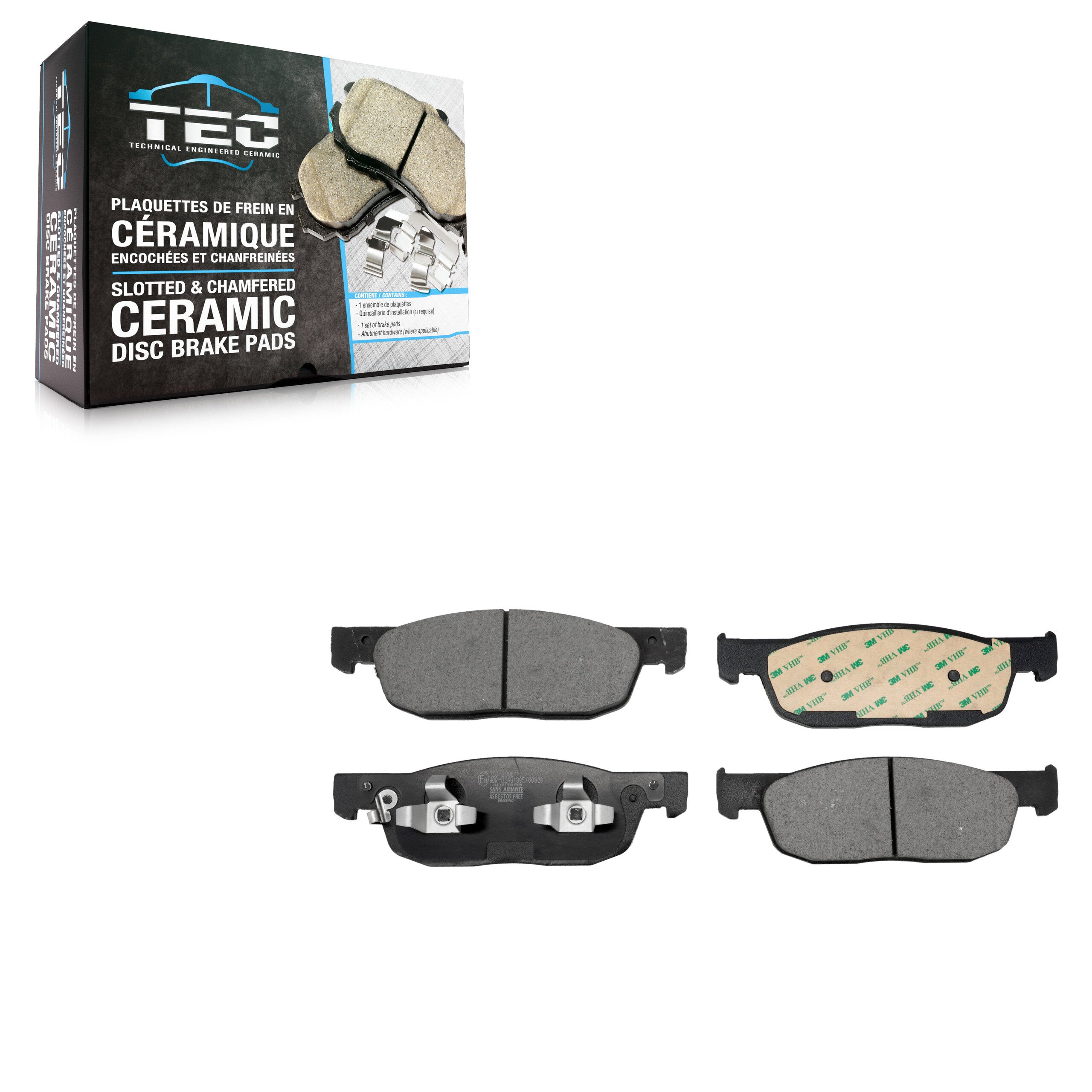 TEC TEC-2396 Disc Brake Pad for 2022-2024 Acura MDX - Front