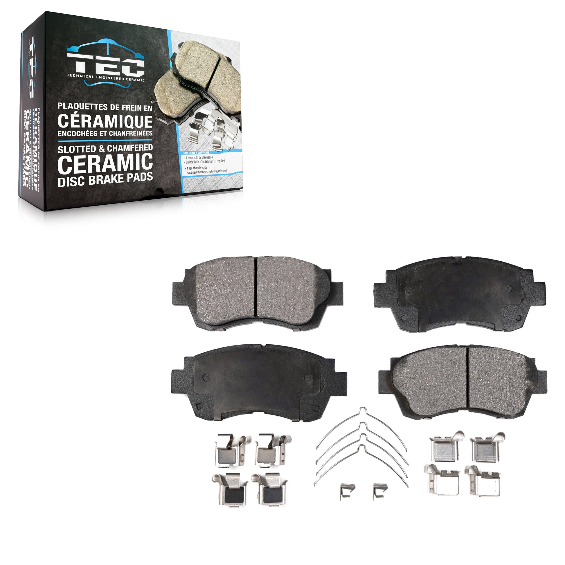 TEC TEC-476 Disc Brake Pad for 1990-2003 Toyota Camry, Toyota Celica, Toyota Sienna - Front