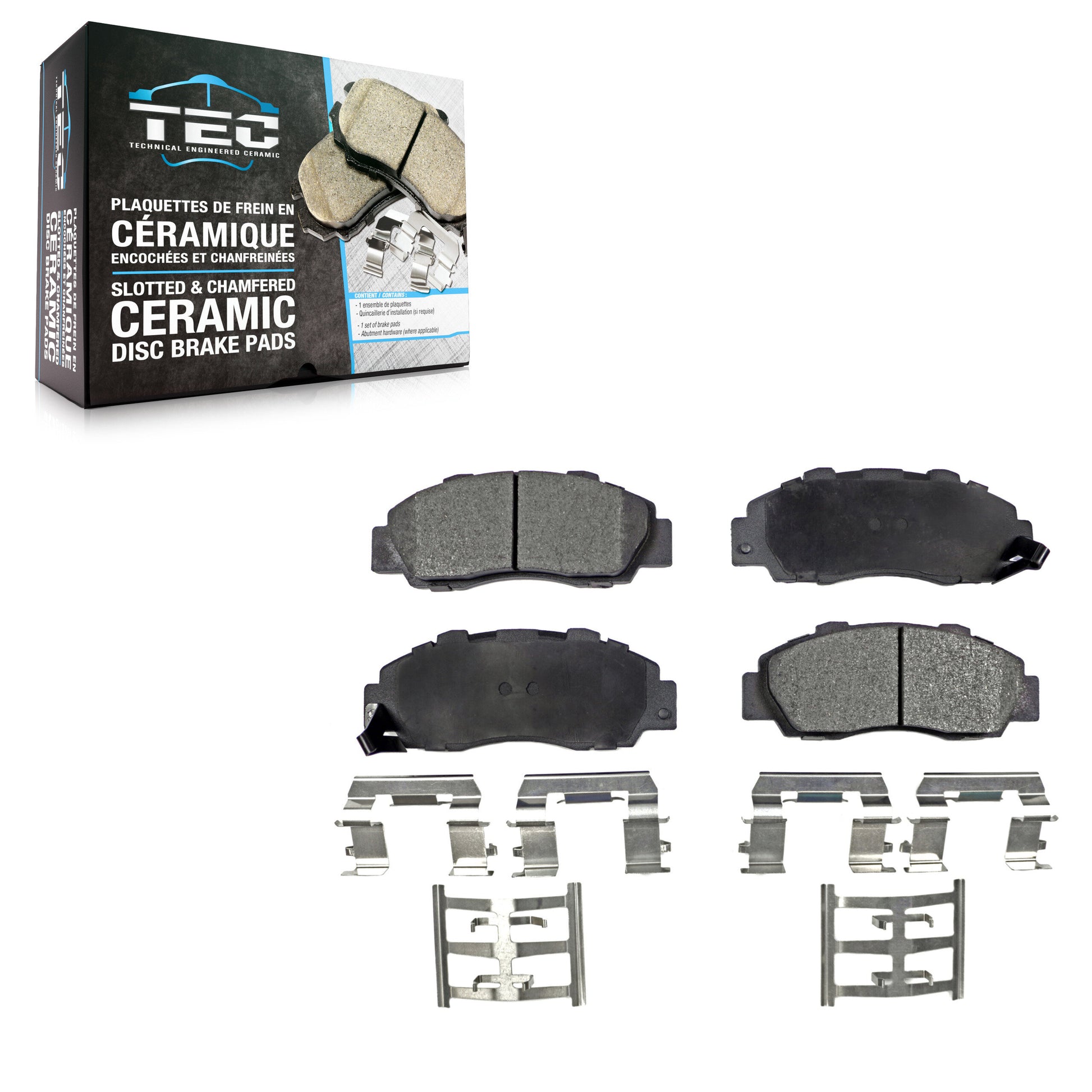 TEC TEC-503 Disc Brake Pad for 1991-2005 Honda Accord, Acura CL, Acura Integra - Front