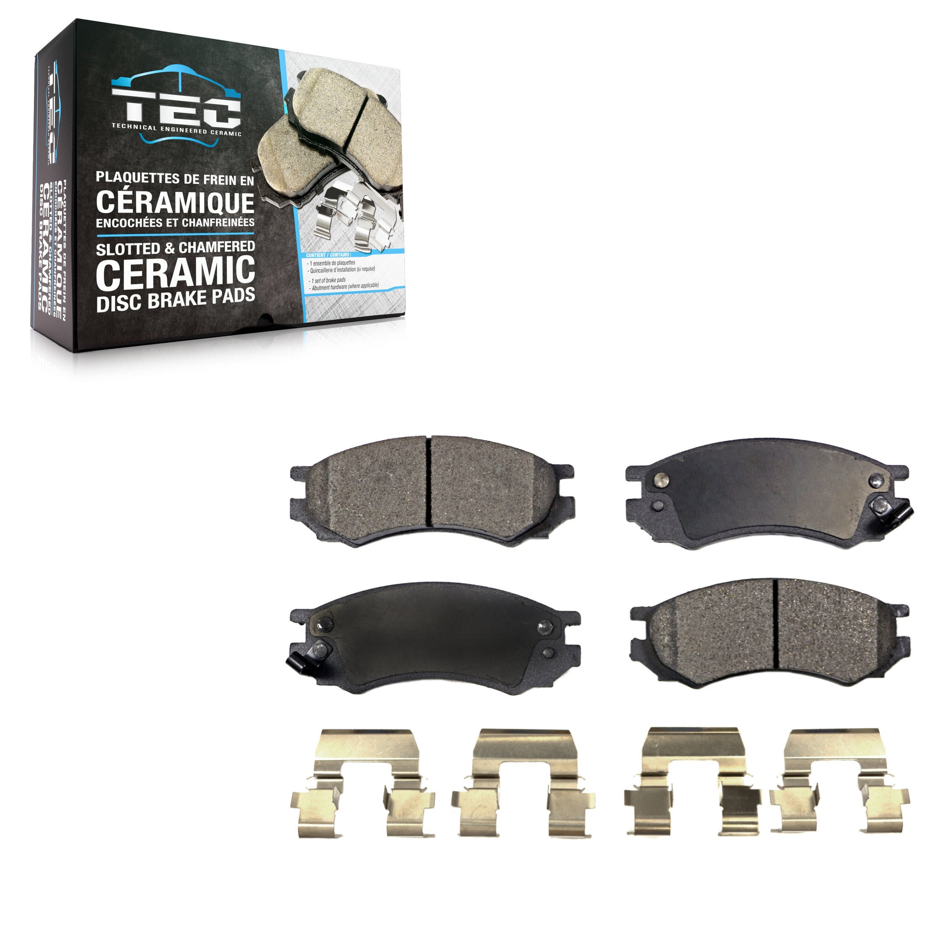 TEC TEC-507 Disc Brake Pad for 1991-2002 Saturn SC1, Saturn SC2, Saturn SW1 - Front