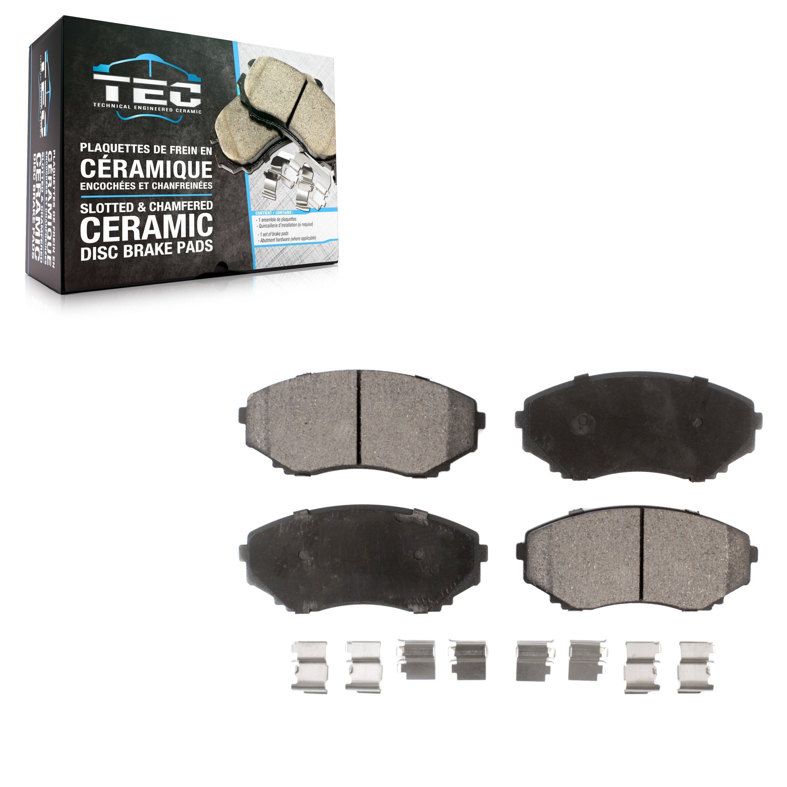 TEC TEC-551 Disc Brake Pad for 1992-2006 Mazda MPV - Front