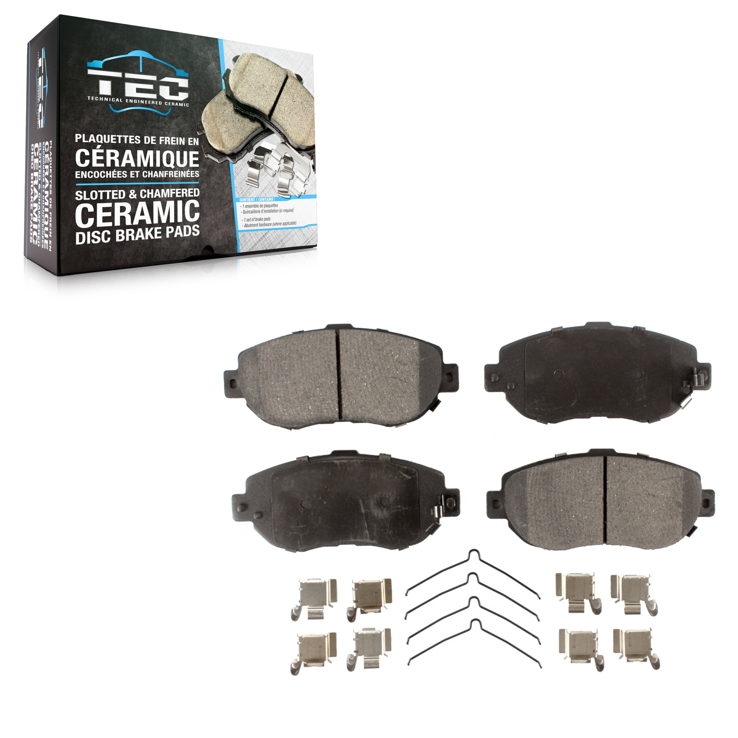 TEC TEC-619 Disc Brake Pad for 1993-2010 Lexus SC430, Lexus GS430, Lexus IS300 - Front
