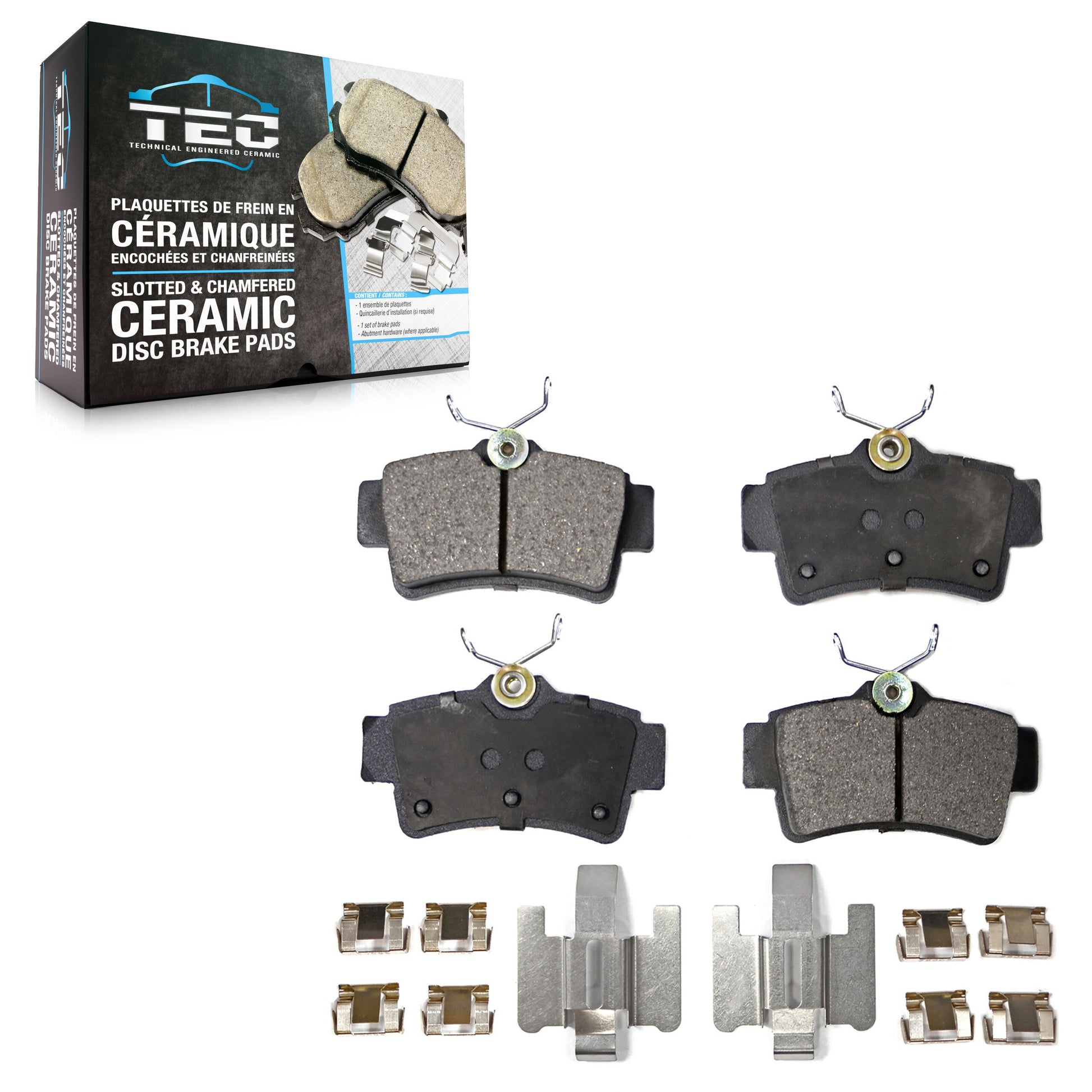TEC TEC-627 Disc Brake Pad for 1994-2004 Ford Mustang - Rear