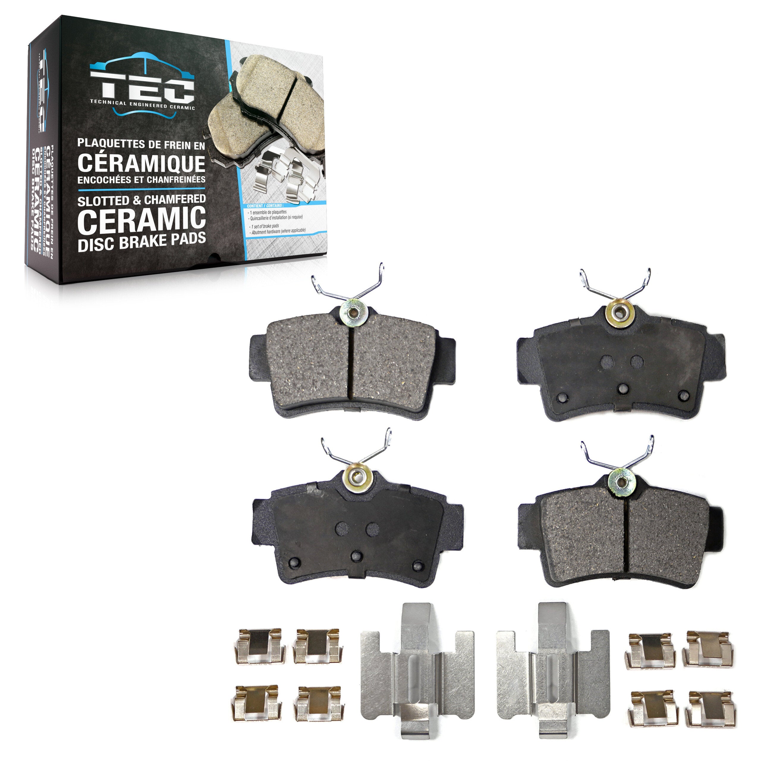 TEC TEC-627 Disc Brake Pad for 1994-2004 Ford Mustang - Rear