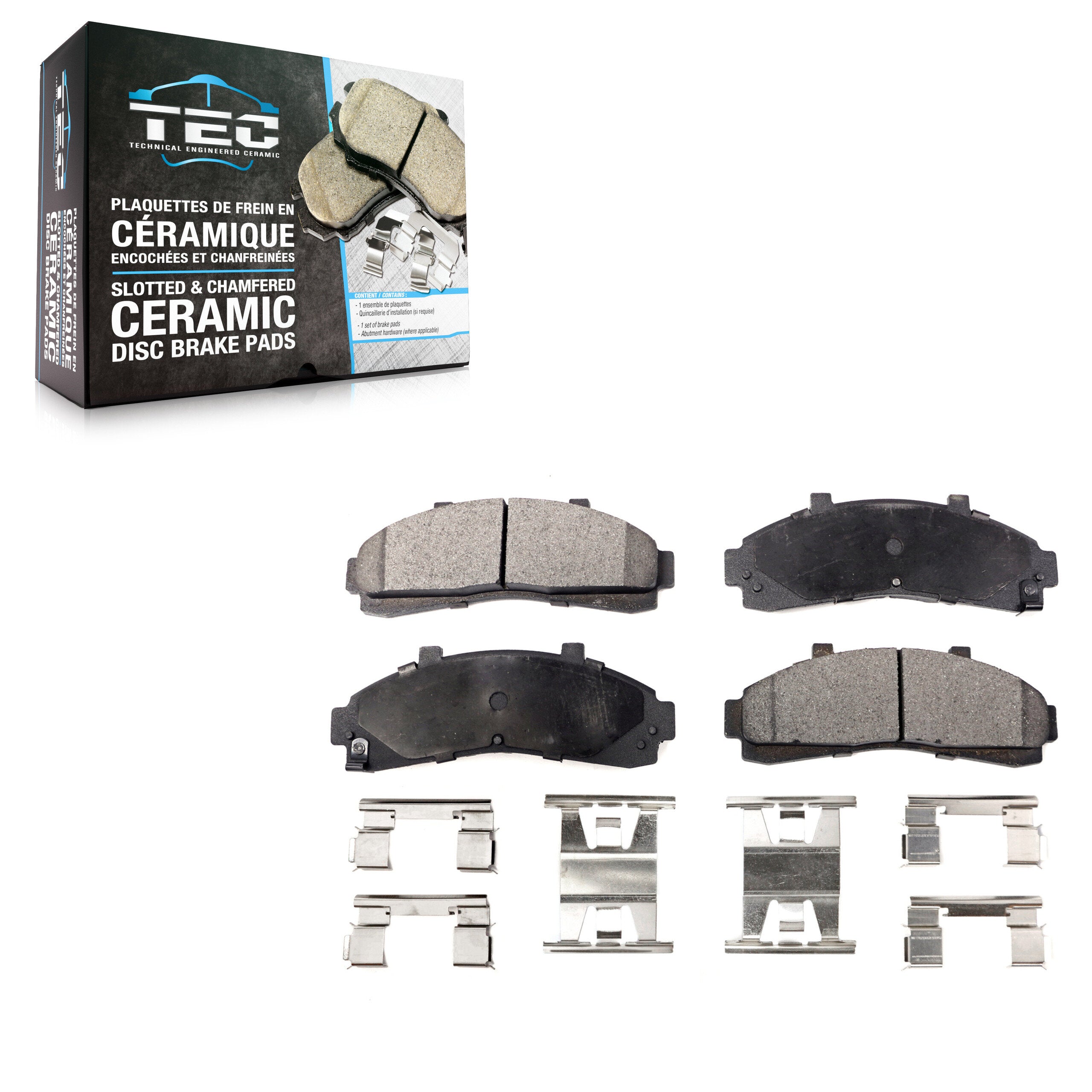 TEC TEC-652 Disc Brake Pad for 1995-2002 Mazda B2300, Mazda B2500, Mercury Mountaineer - Front