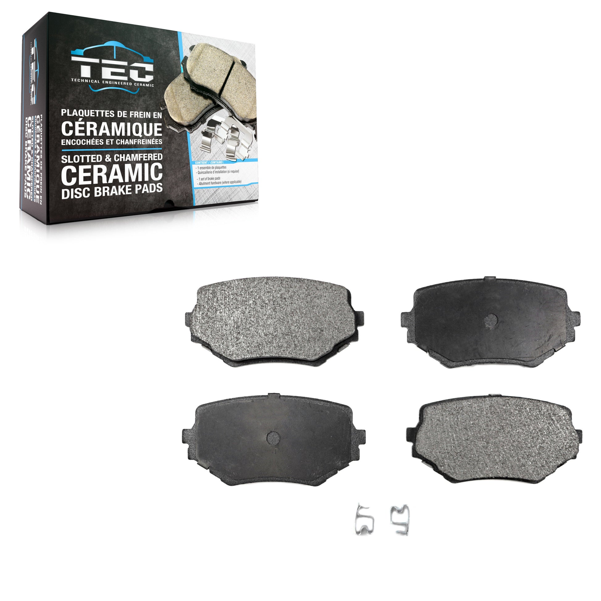 TEC TEC-680 Disc Brake Pad for 1996-2005 Suzuki Grand Vitara, Suzuki XL-7, Suzuki Sidekick - Front