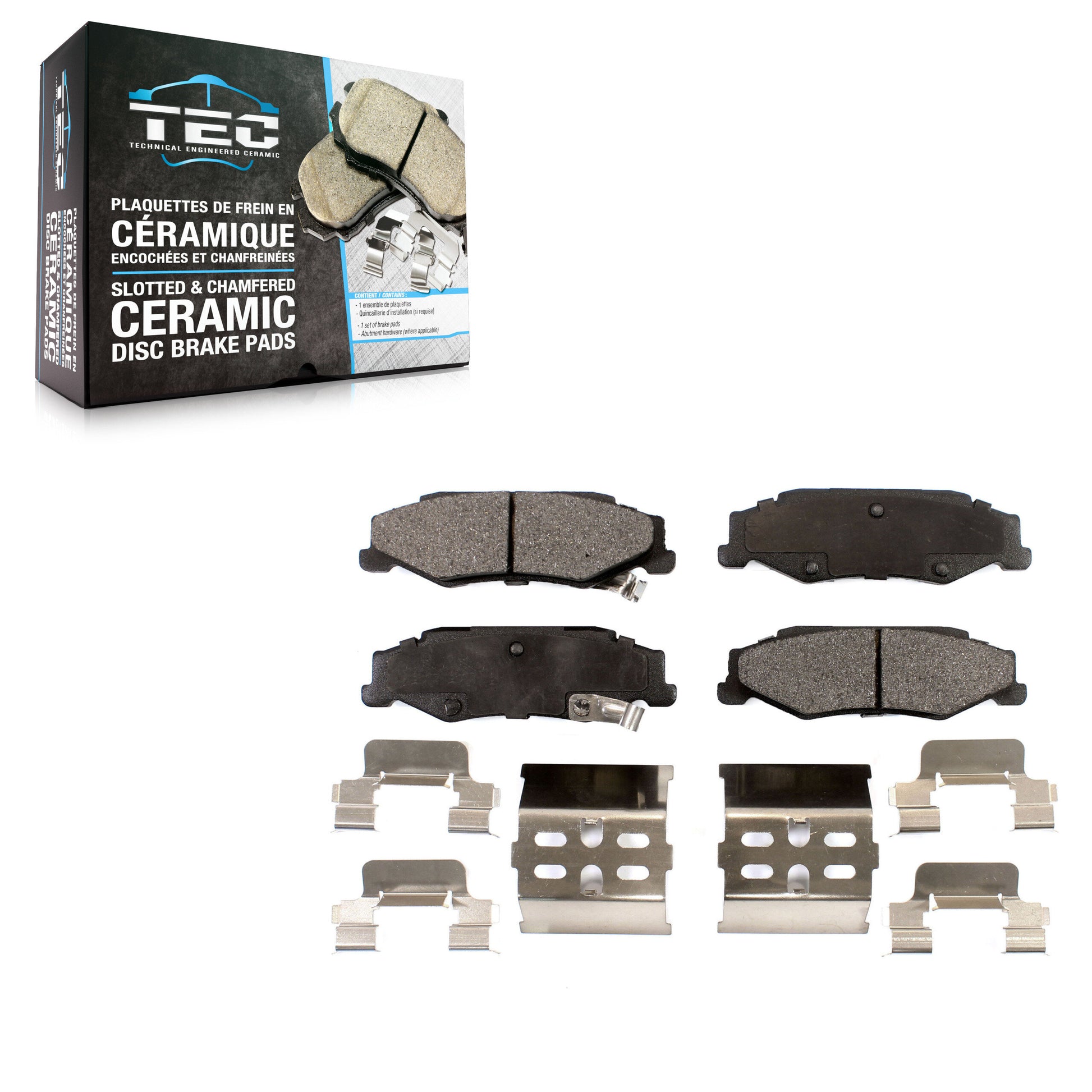 TEC TEC-732 Disc Brake Pad for 1997-2013 Chevrolet Corvette, Cadillac XLR - Rear