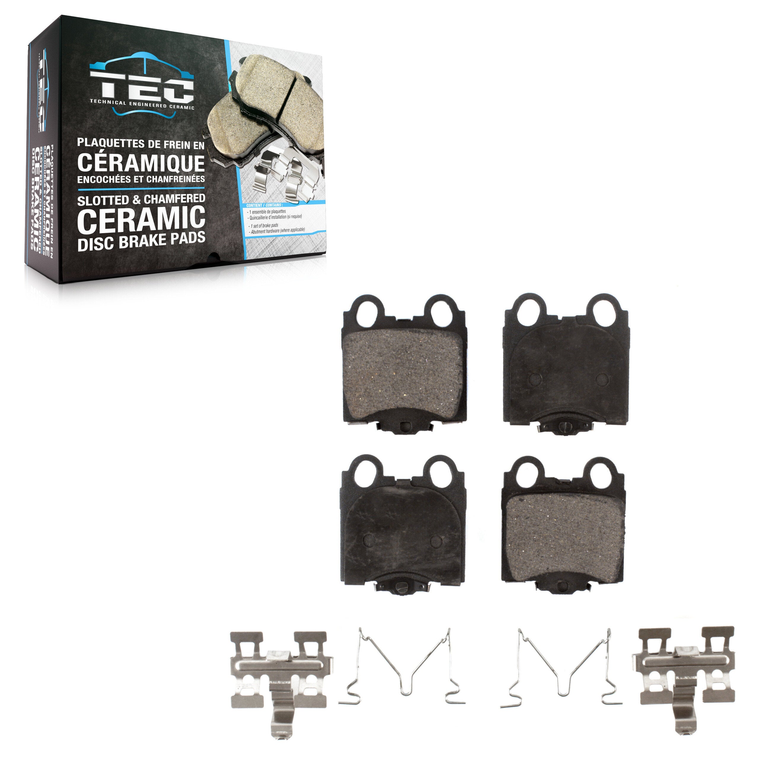 TEC TEC-771 Disc Brake Pad for 1998-2010 Lexus SC430, Lexus GS430, Lexus IS300 - Rear