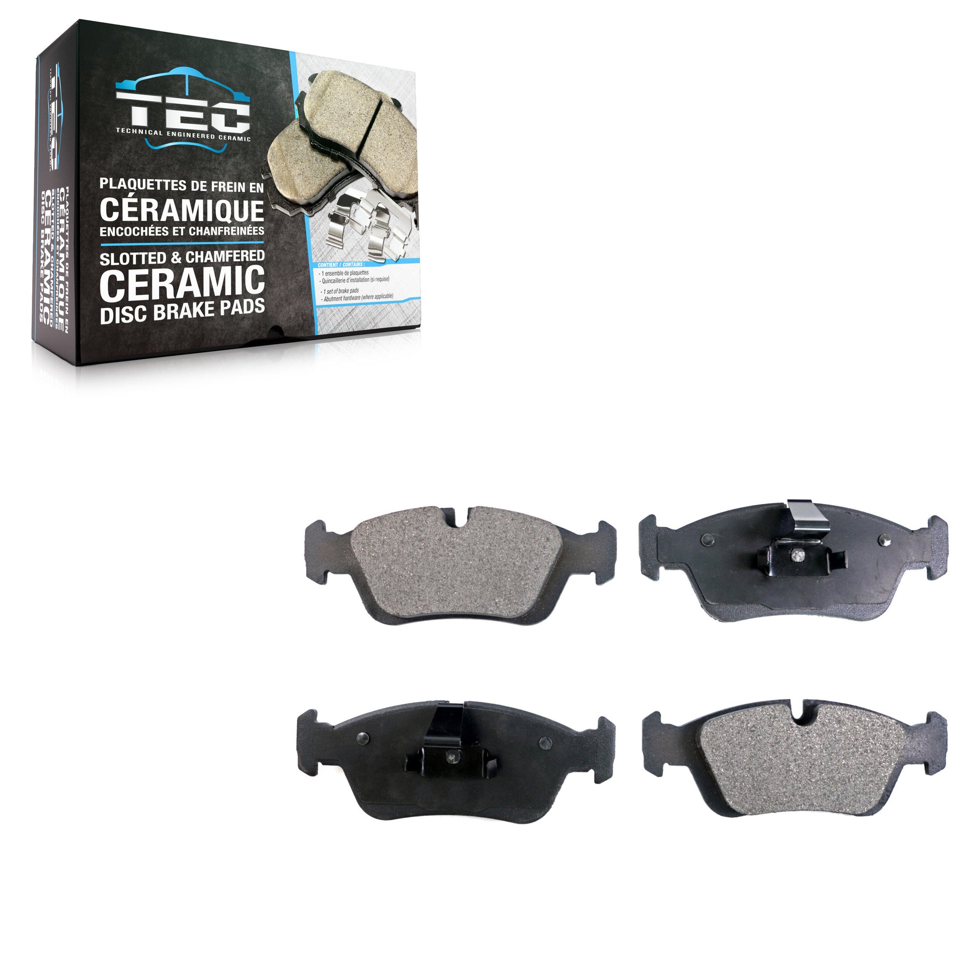 TEC TEC-781 Disc Brake Pad for 1991-2008 BMW Z4, BMW 320i, BMW 325Ci - Front