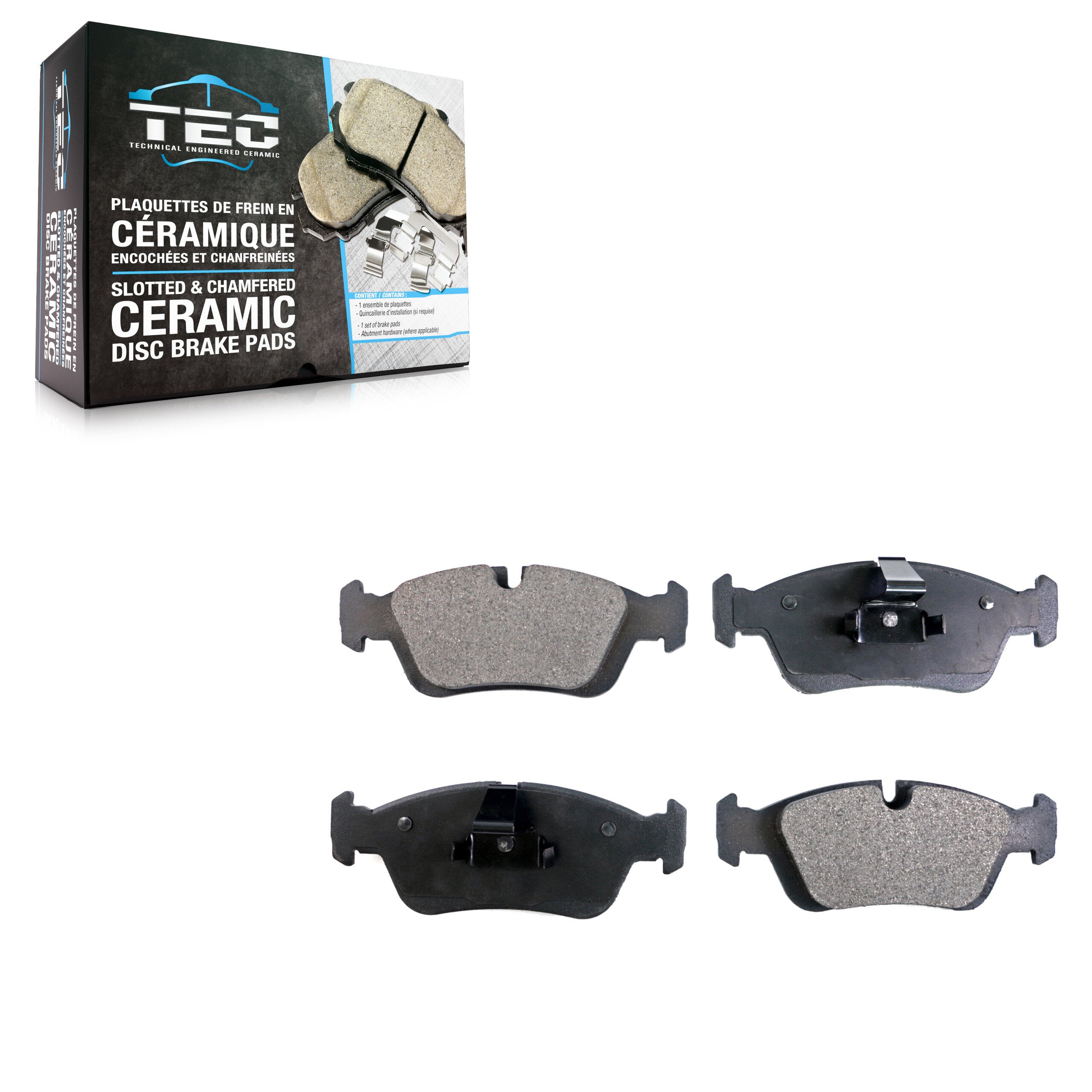 TEC TEC-781 Disc Brake Pad for 1991-2008 BMW Z4, BMW 320i, BMW 325Ci - Front