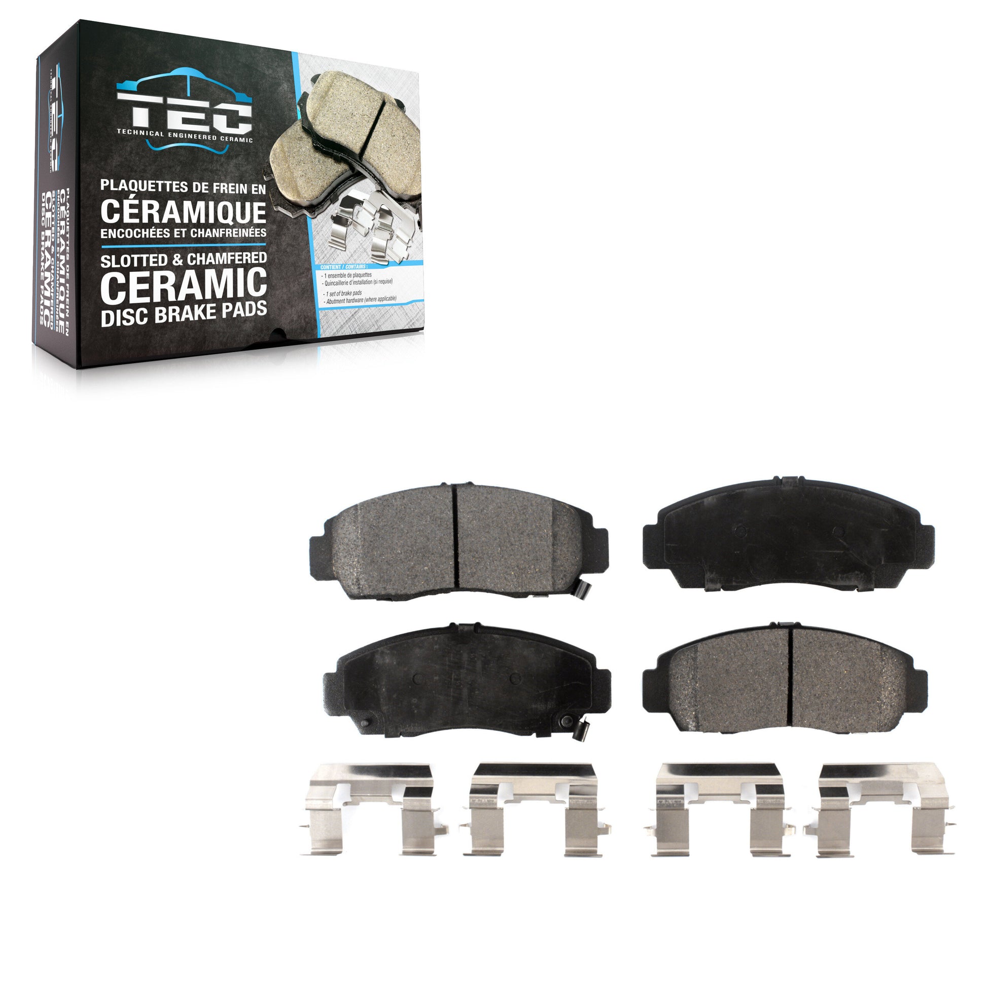 TEC TEC-787 Disc Brake Pad for 1999-2010 Honda Accord, Acura TL, Acura TSX - Front