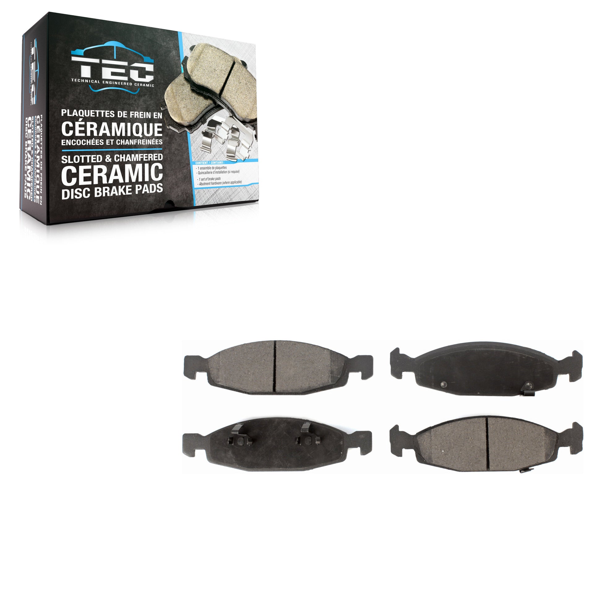 TEC TEC-790 Disc Brake Pad for 1999-2002 Jeep Grand Cherokee - Front