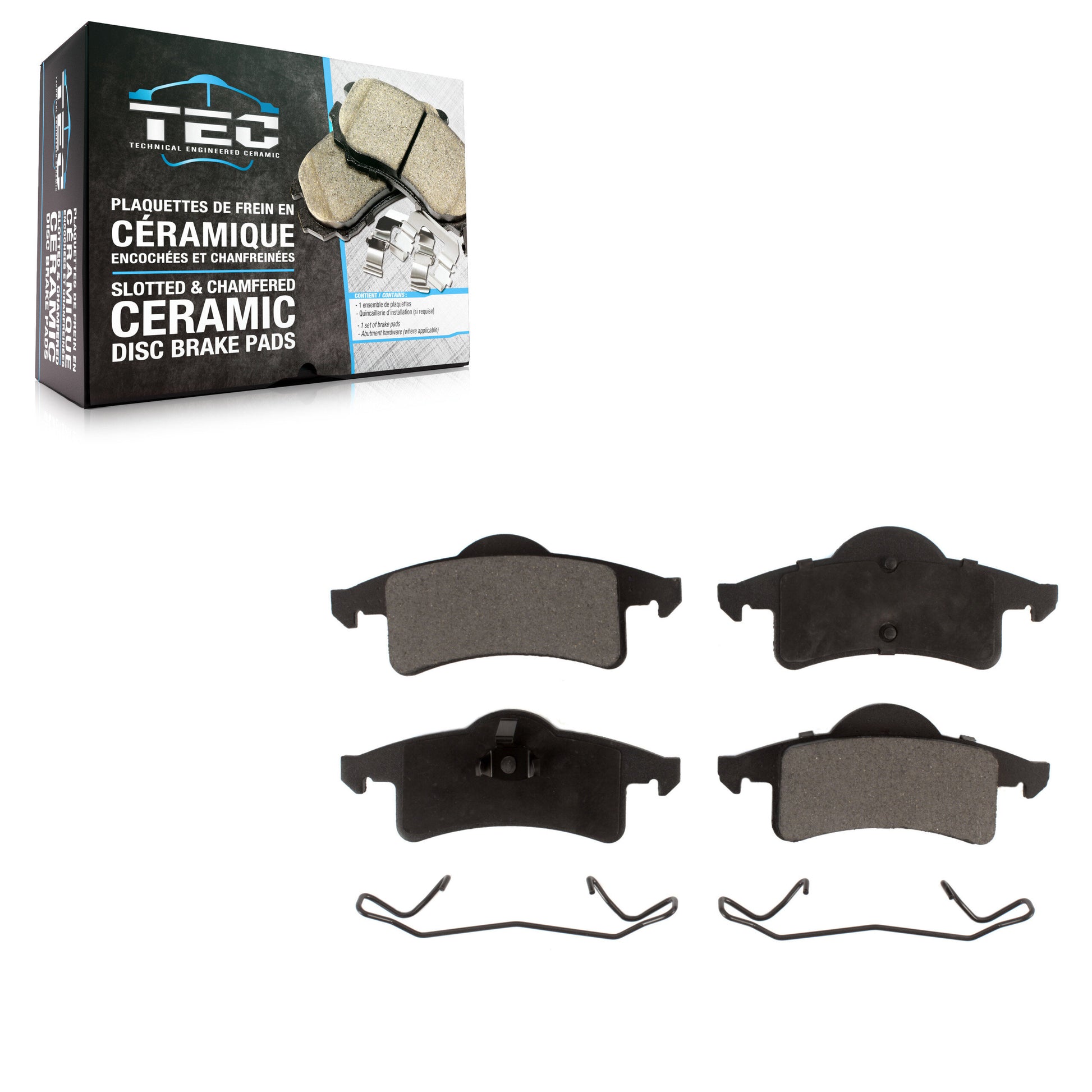 TEC TEC-791 Disc Brake Pad for 1999-2004 Jeep Grand Cherokee - Rear