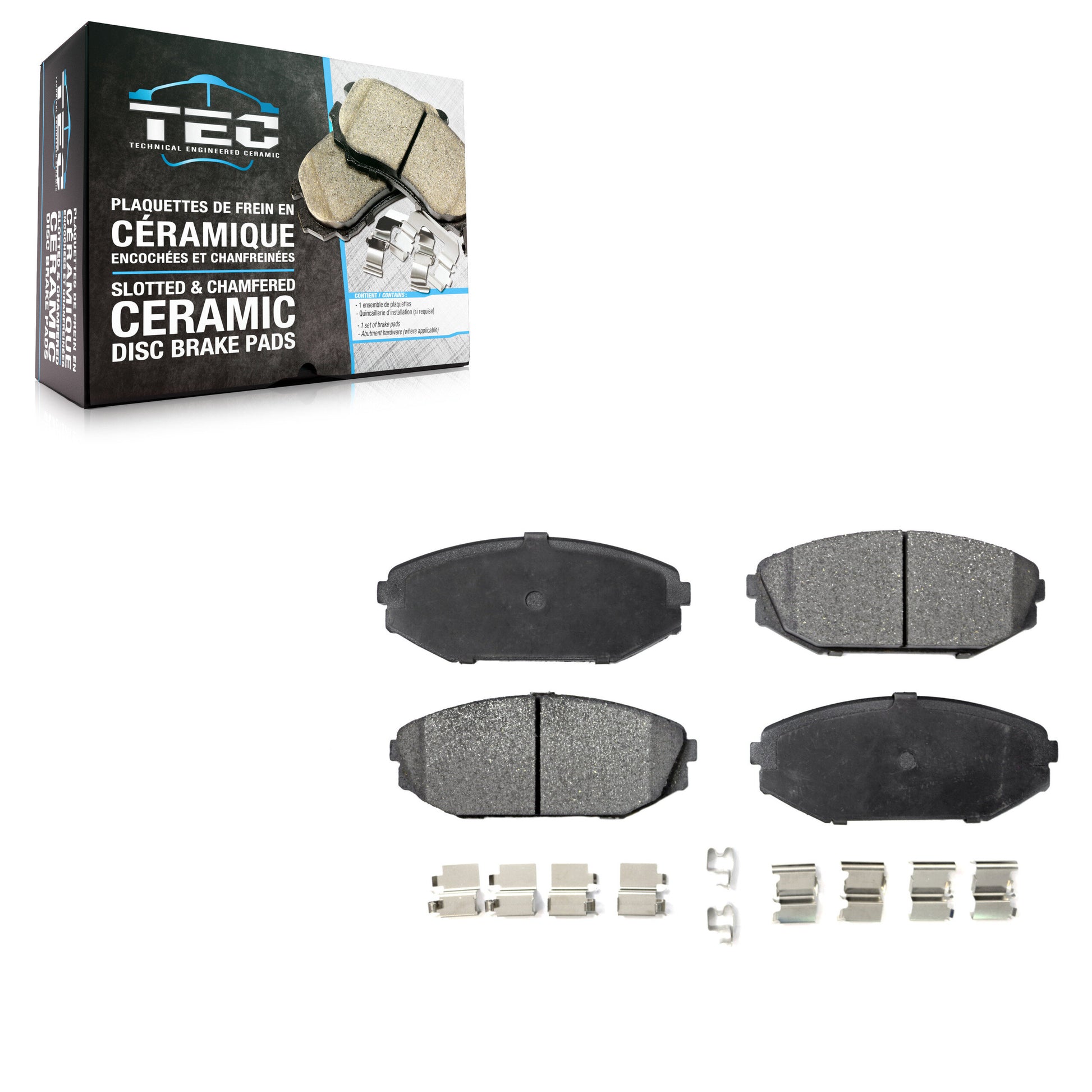 TEC TEC-793 Disc Brake Pad for 1999-2004 Acura MDX, Honda Odyssey - Front