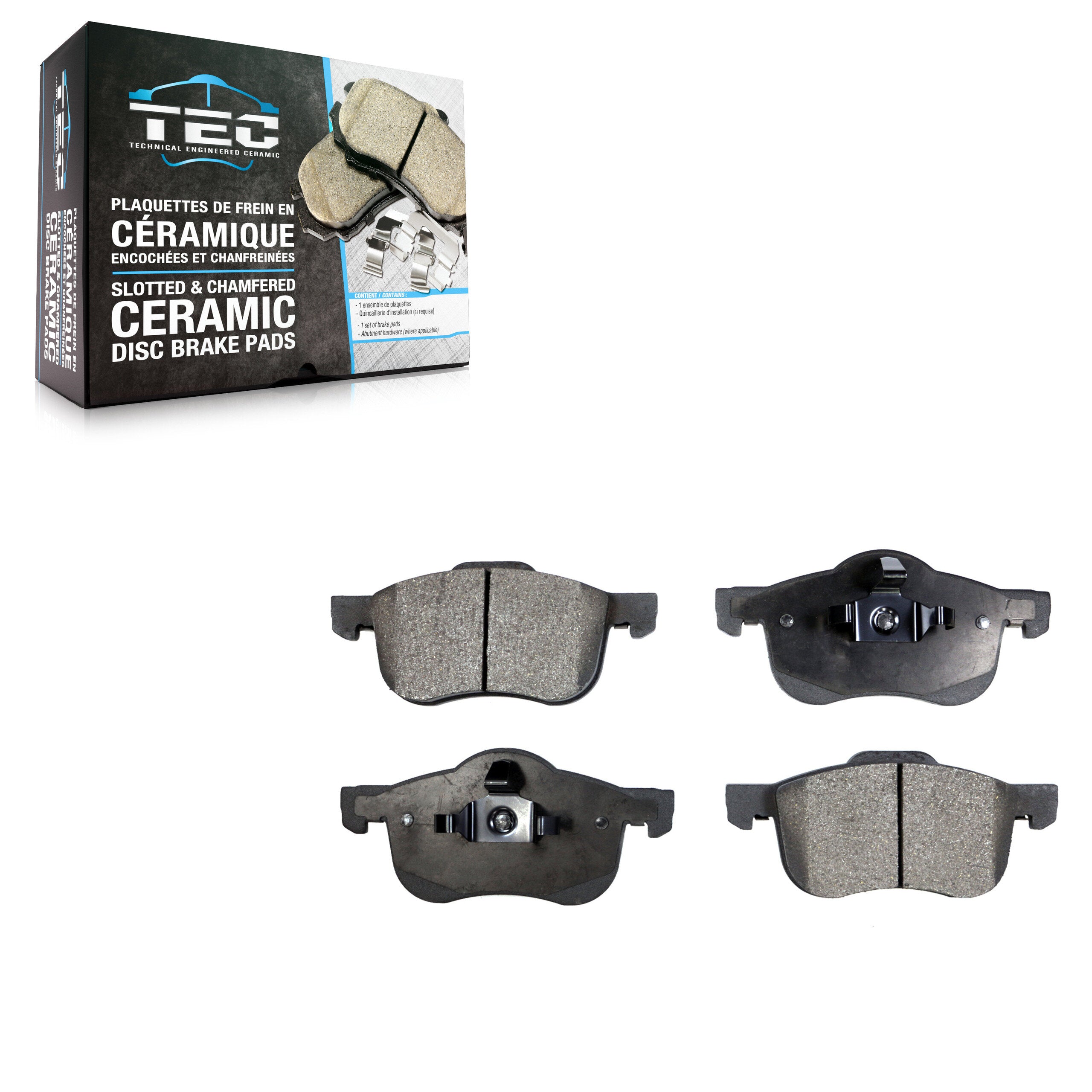 TEC TEC-794 Disc Brake Pad for 1999-2009 Volvo S60, Volvo V70, Volvo XC70 - Front