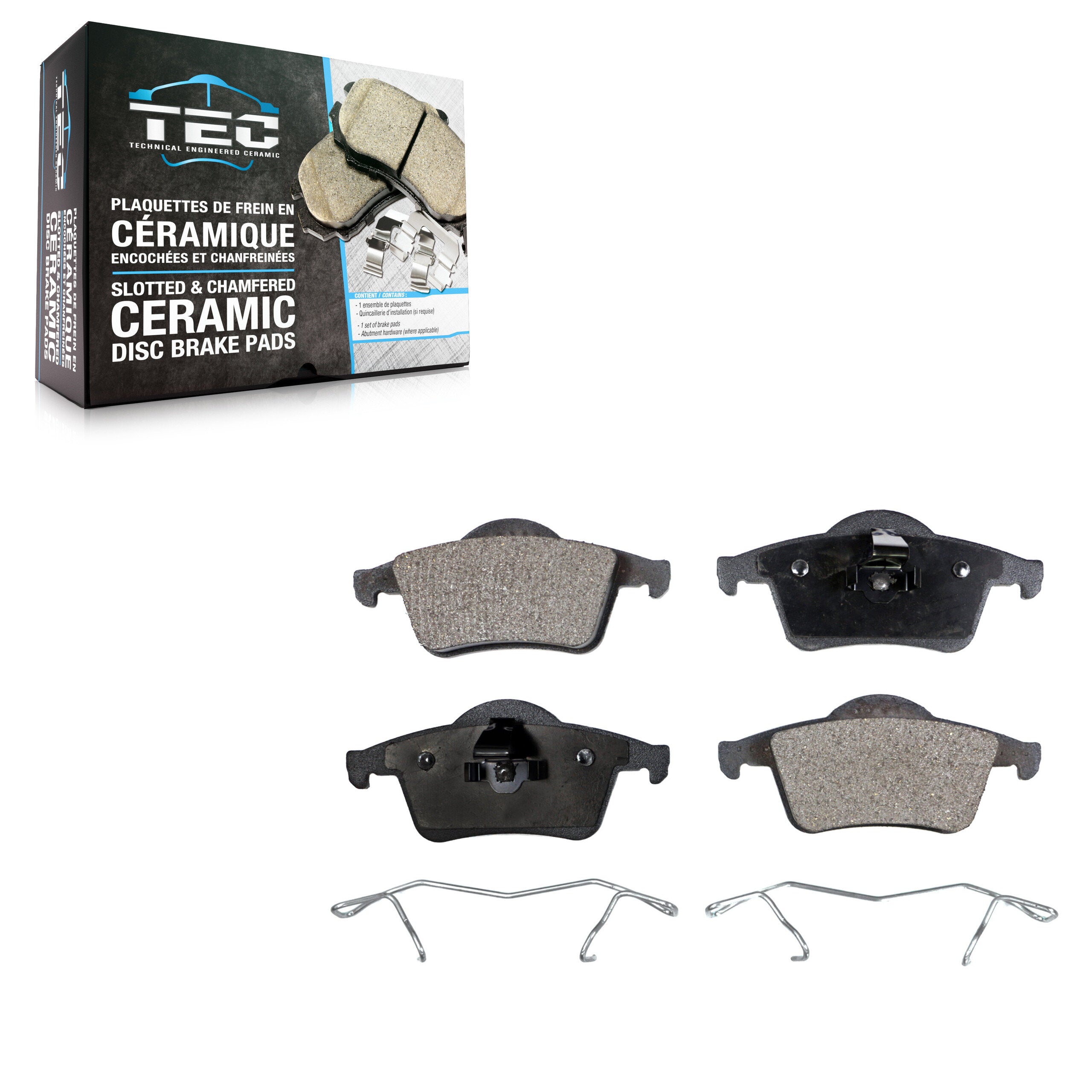 TEC TEC-795 Disc Brake Pad for 1999-2009 Volvo S60, Volvo V70, Volvo XC70 - Rear