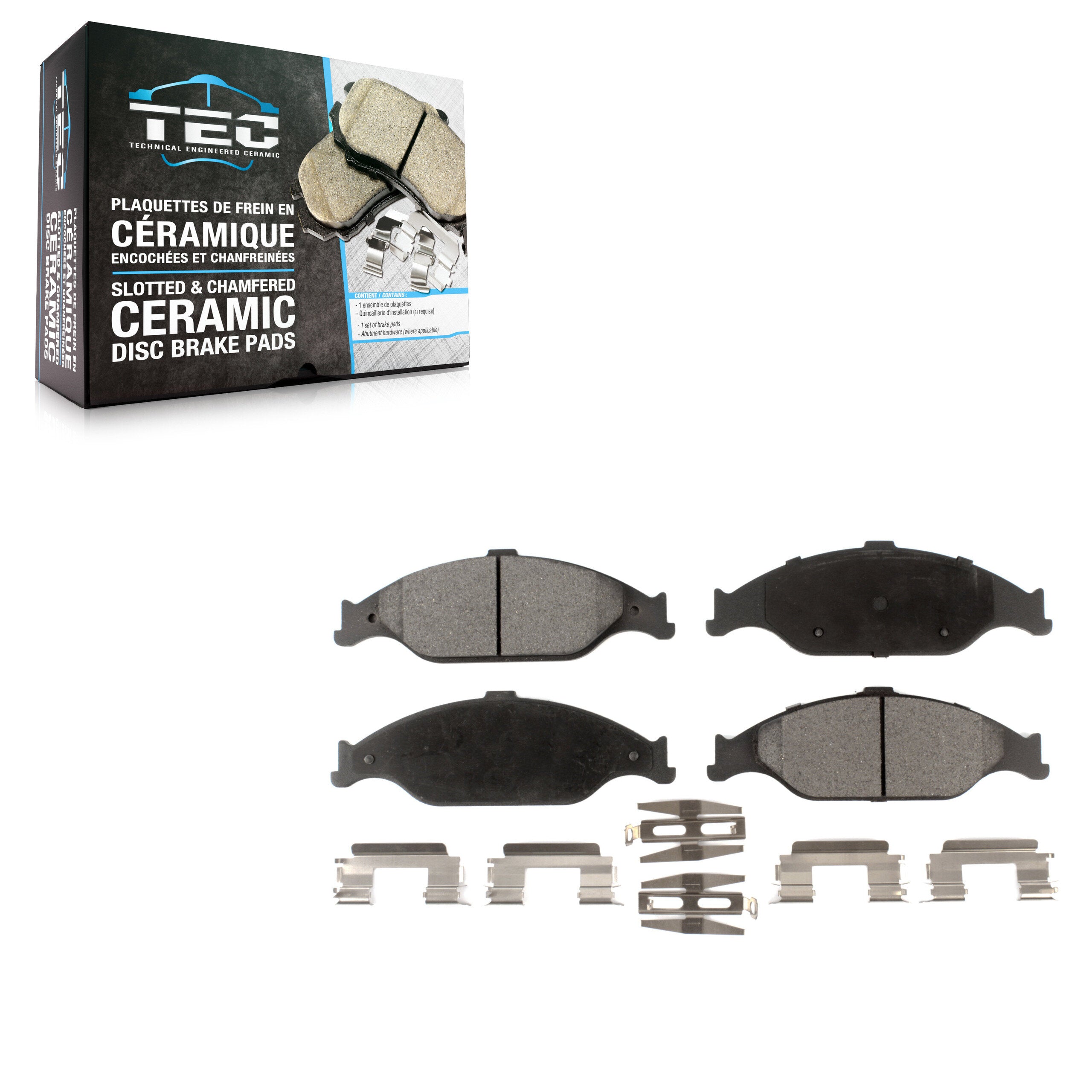 TEC TEC-804 Disc Brake Pad for 1999-2004 Ford Mustang - Front