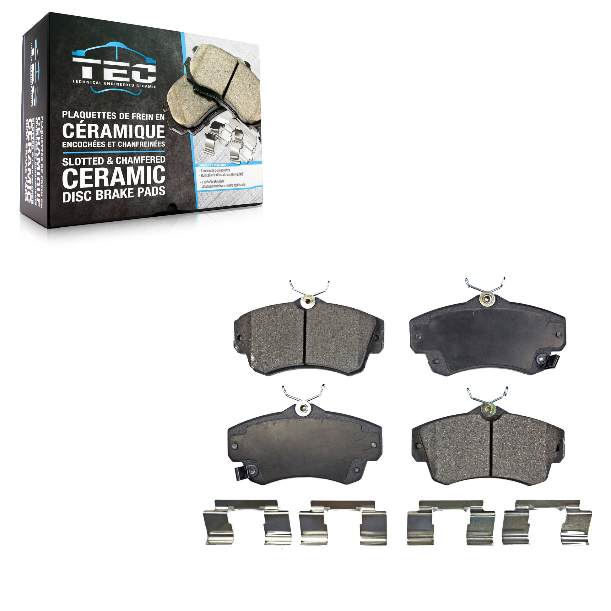 TEC TEC-841 Disc Brake Pad for 2001-2010 Dodge Neon, Chrysler PT Cruiser - Front