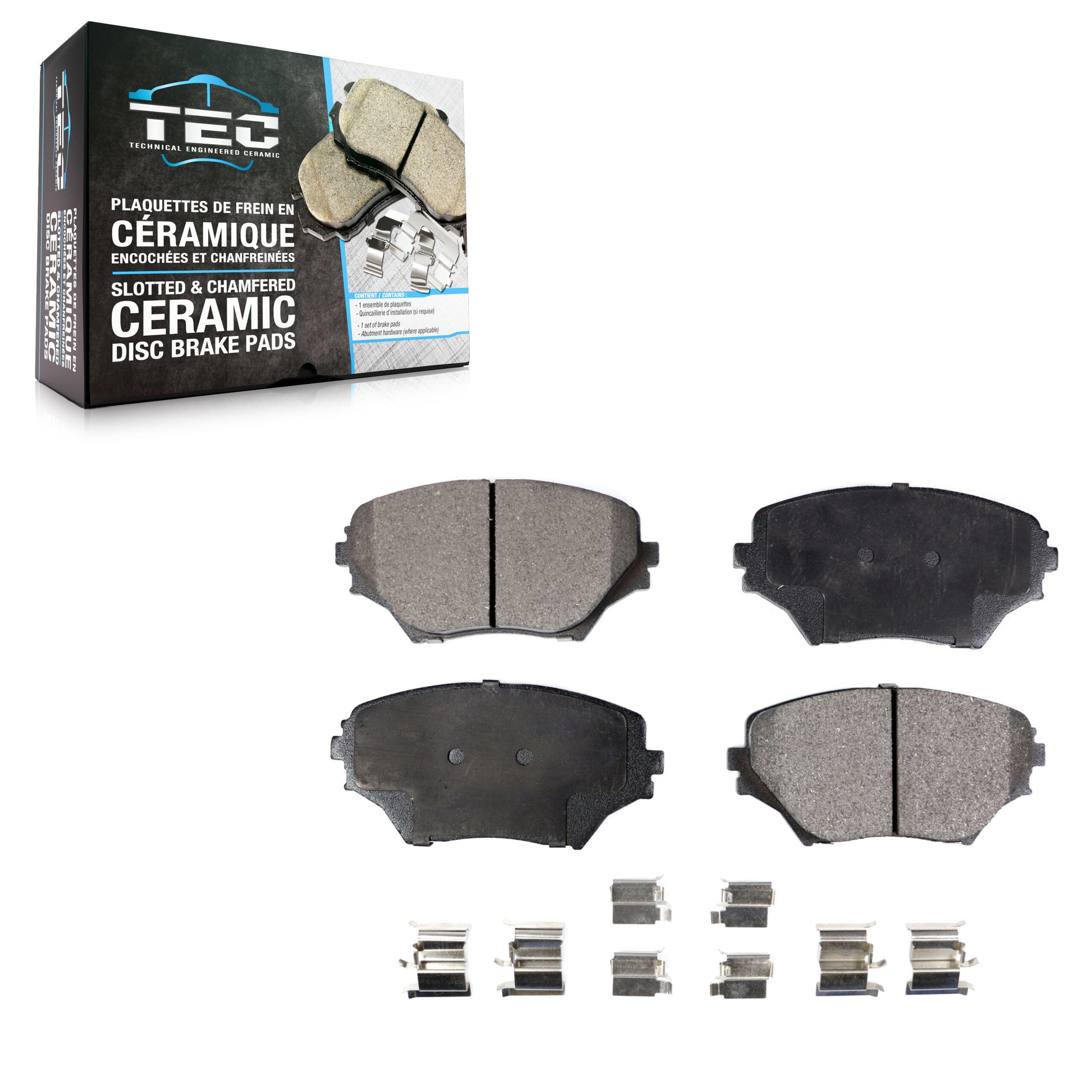 TEC TEC-862 Disc Brake Pad for 2001-2005 Toyota RAV4 - Front