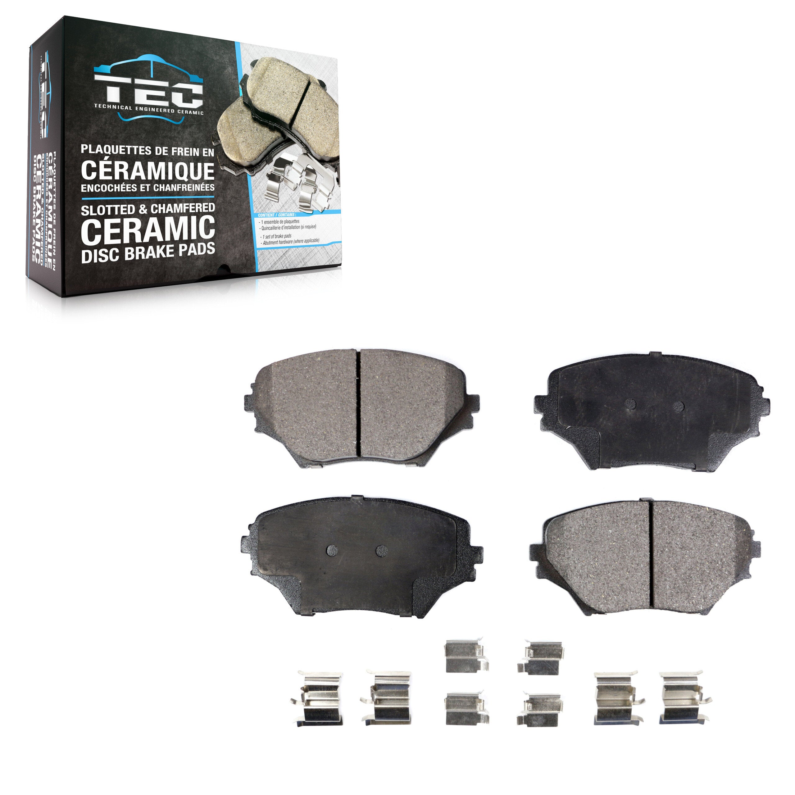 TEC TEC-862 Disc Brake Pad for 2001-2005 Toyota RAV4 - Front