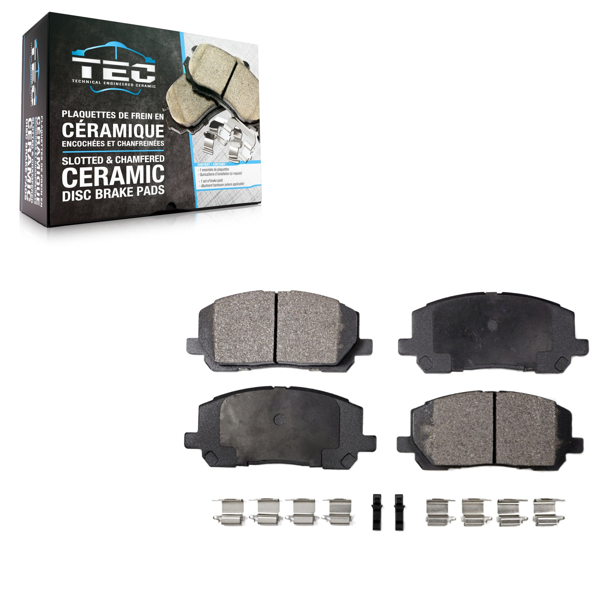 TEC TEC-884 Disc Brake Pad for 2001-2007 Toyota Highlander - Front
