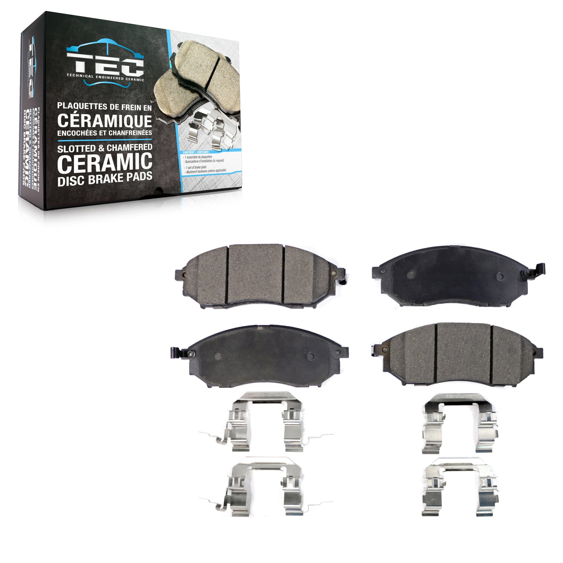 TEC TEC-888 Disc Brake Pad for 2002-2020 INFINITI Q40, INFINITI Q70L, INFINITI QX70 - Front