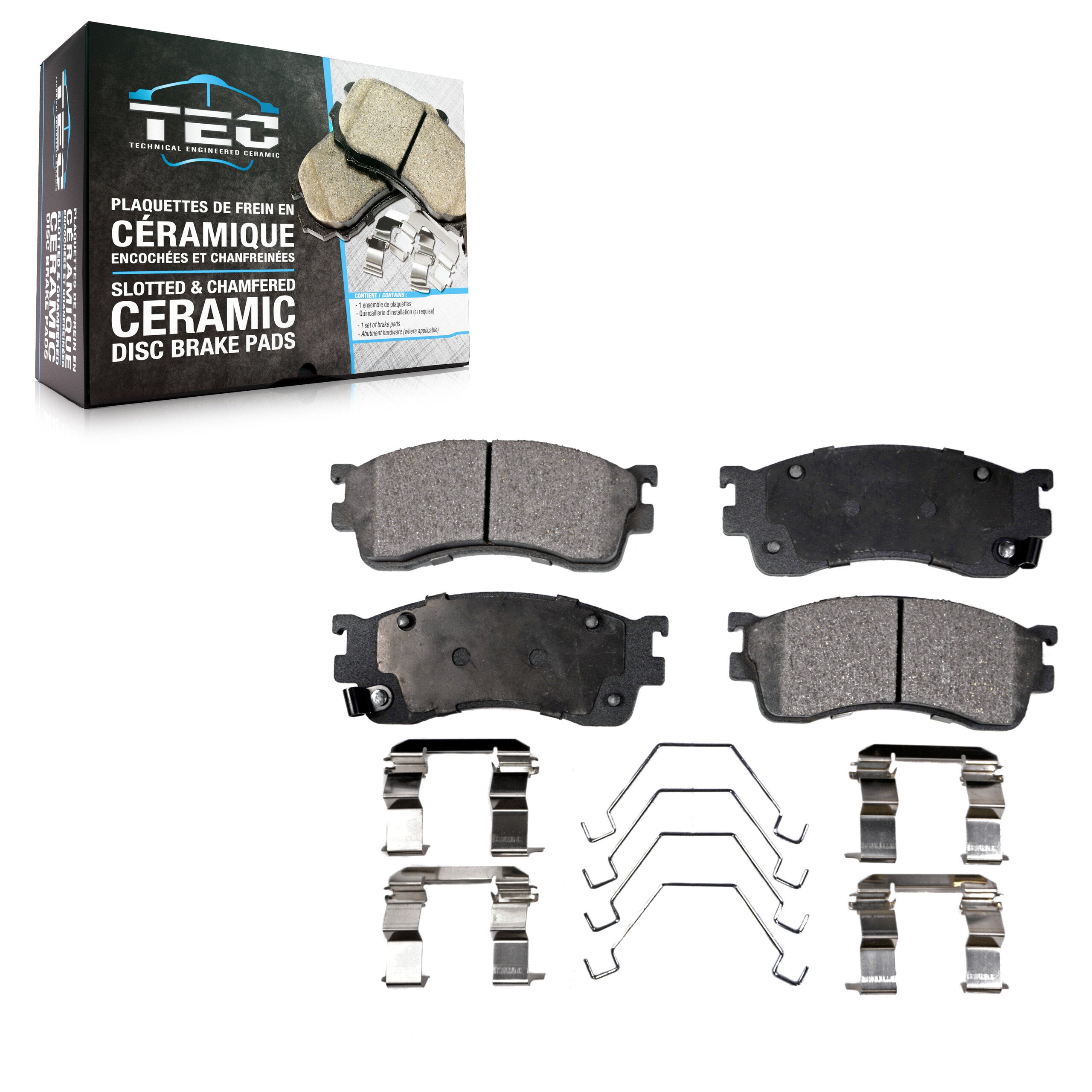 TEC TEC-893 Disc Brake Pad for 2001-2003 Mazda Protege, Mazda Protege5 - Front