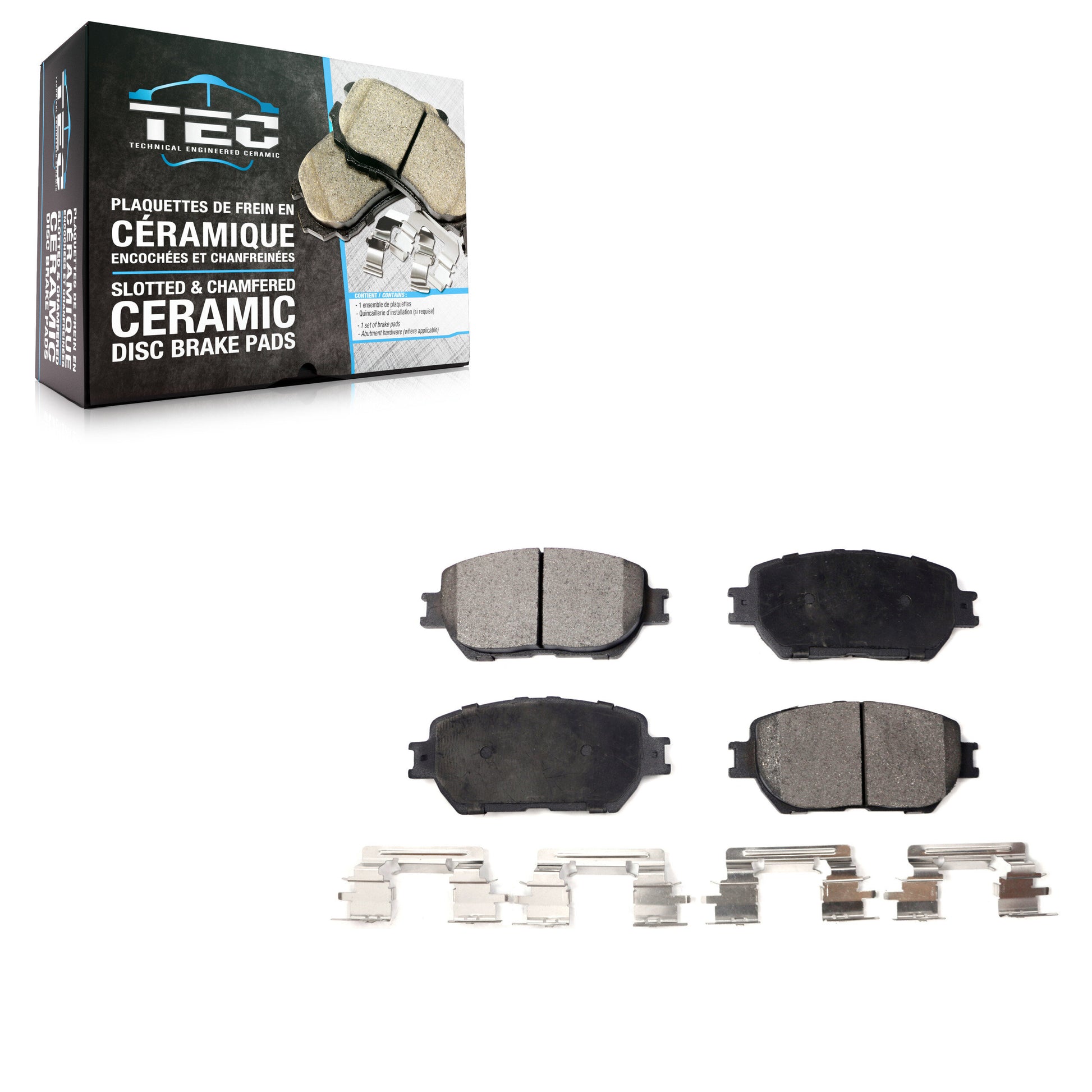 TEC TEC-908 Disc Brake Pad for 2002-2015 Lexus IS250, Lexus GS300, Toyota Camry - Front