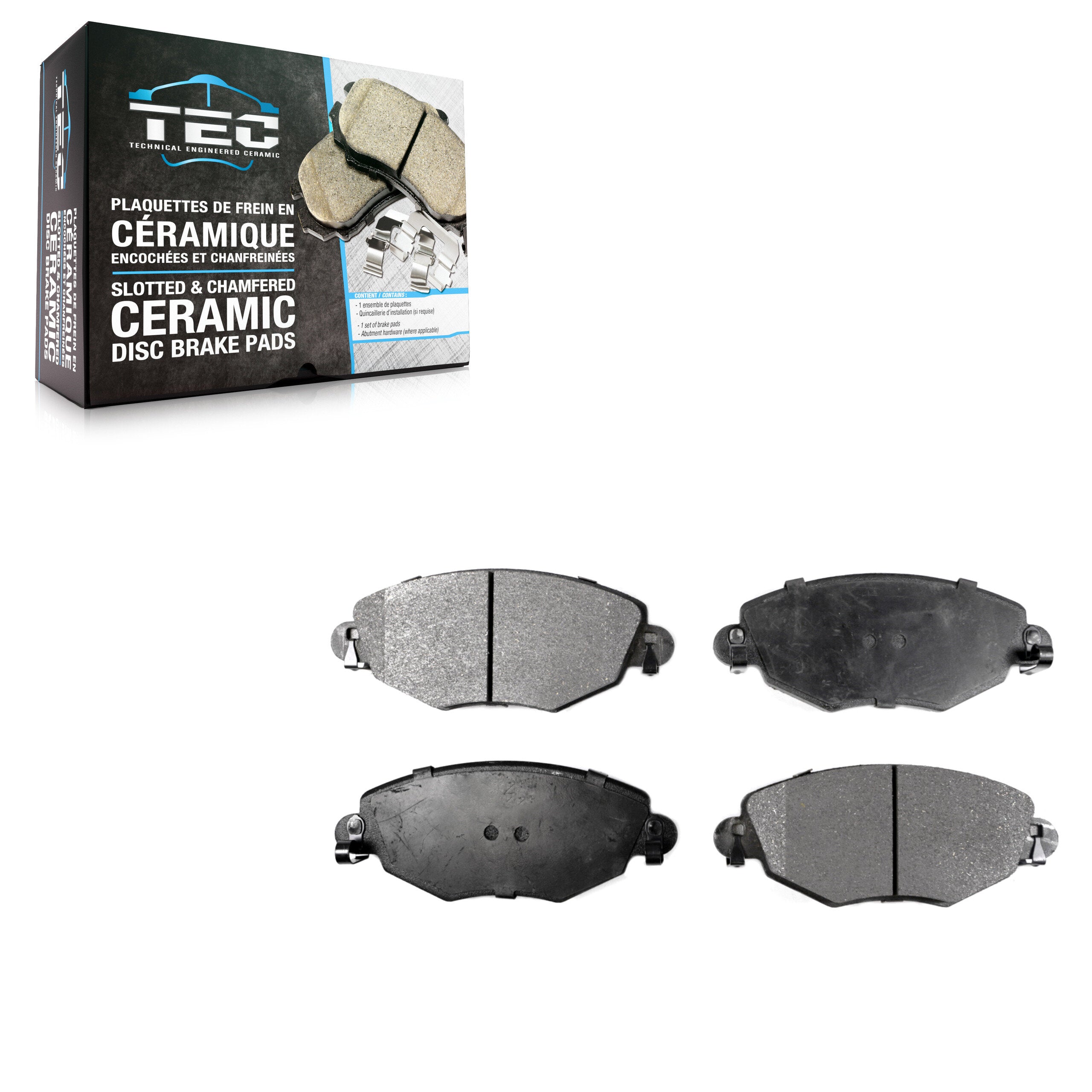 TEC TEC-910 Disc Brake Pad for 2002-2008 Jaguar X-Type - Front