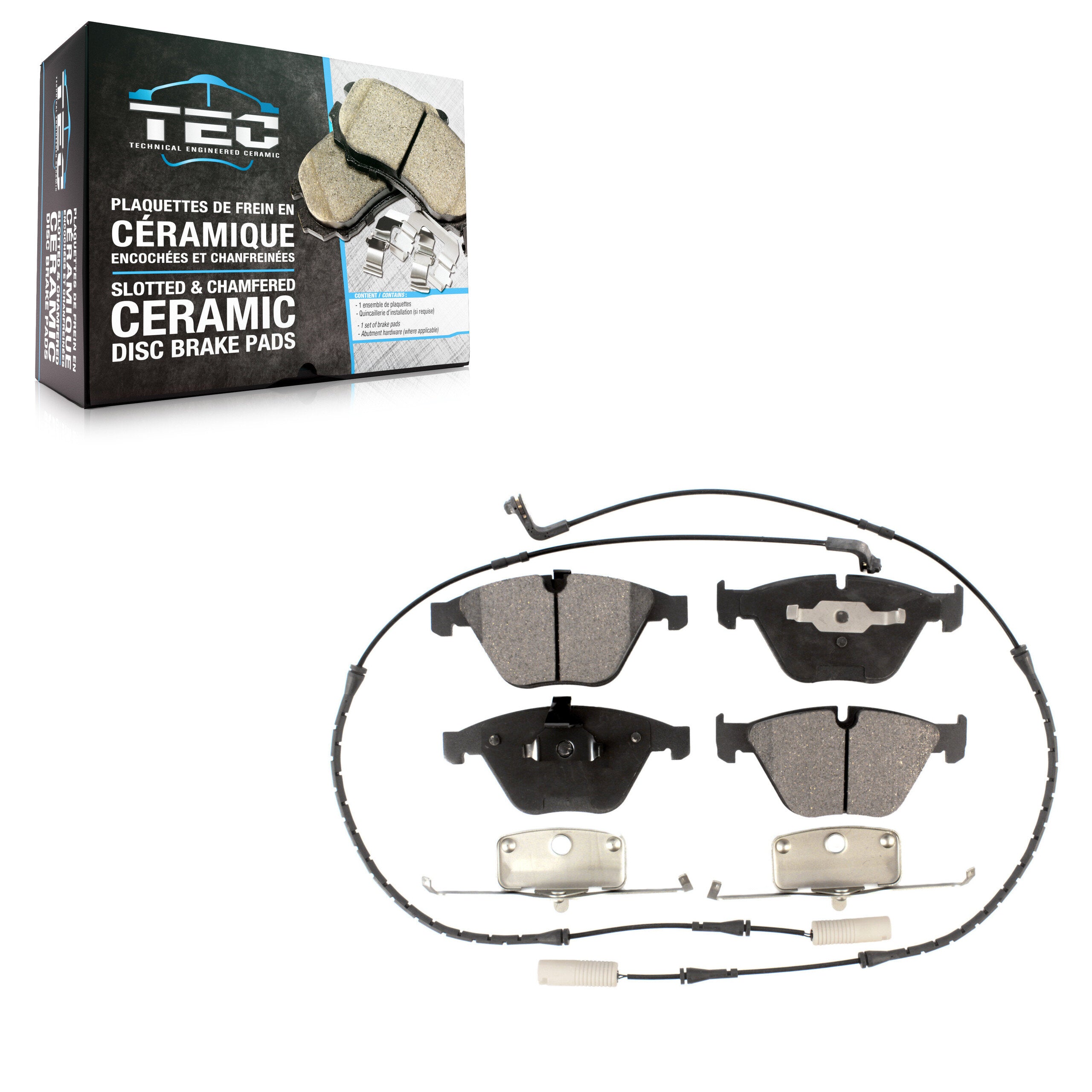 TEC TEC-918 Disc Brake Pad for 2002-2015 BMW X1, BMW 328i, BMW 335i - Front