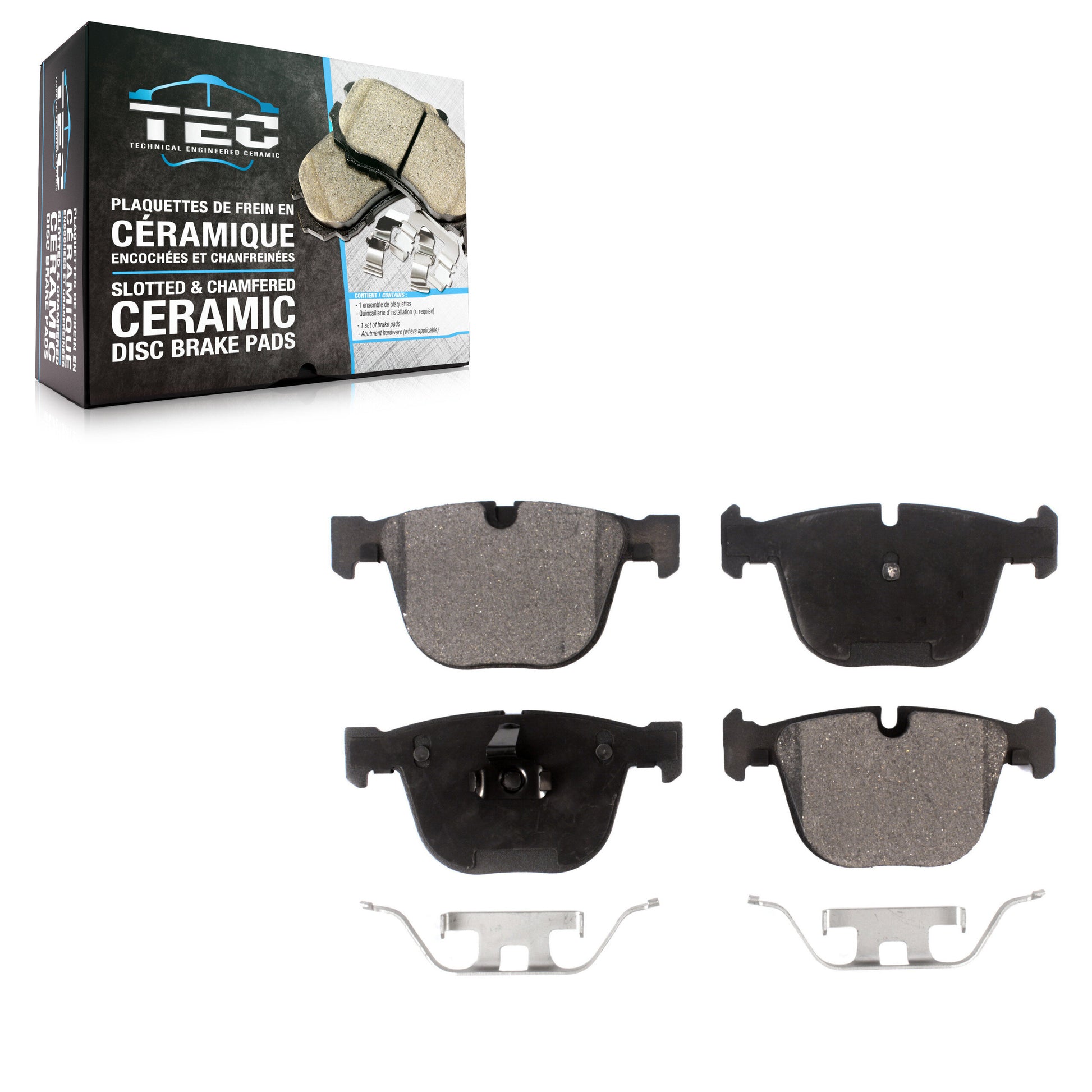 TEC TEC-919 Disc Brake Pad for 2002-2019 BMW X6, BMW X5, BMW 740Li xDrive - Rear