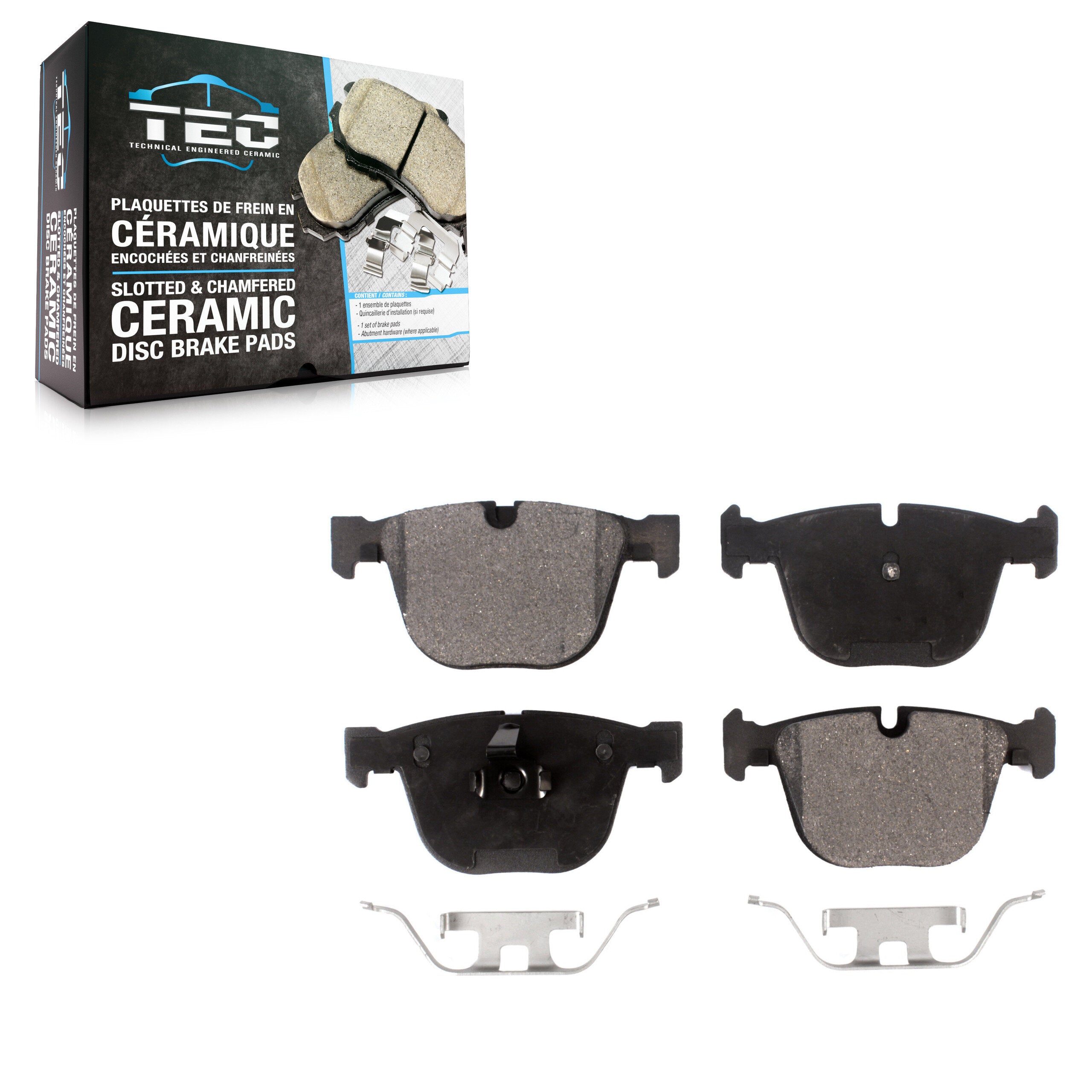 TEC TEC-919 Disc Brake Pad for 2002-2019 BMW X6, BMW X5, BMW 740Li xDrive - Rear