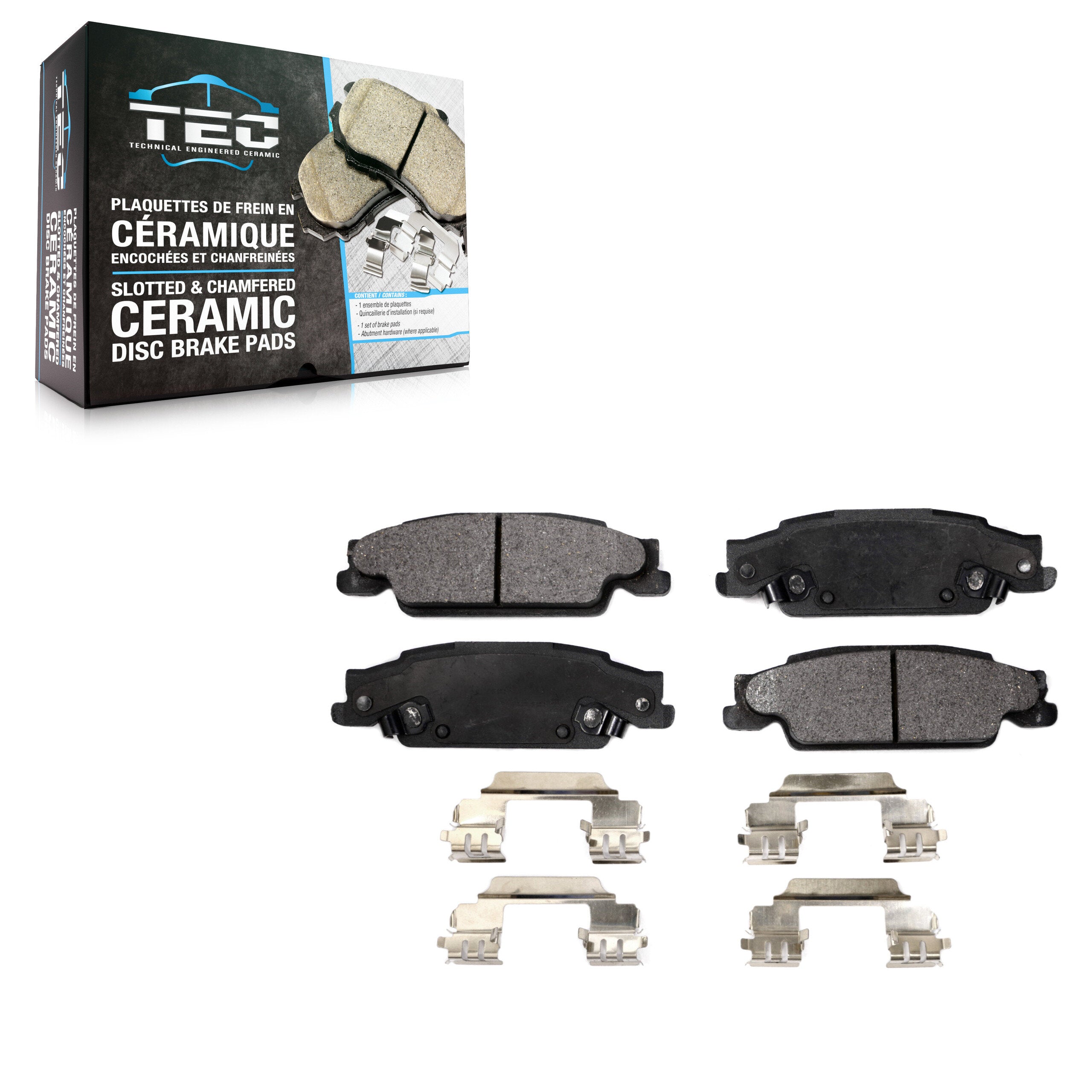 TEC TEC-922 Disc Brake Pad for 2003-2011 Cadillac CTS, Cadillac STS, Pontiac Grand Prix - Rear