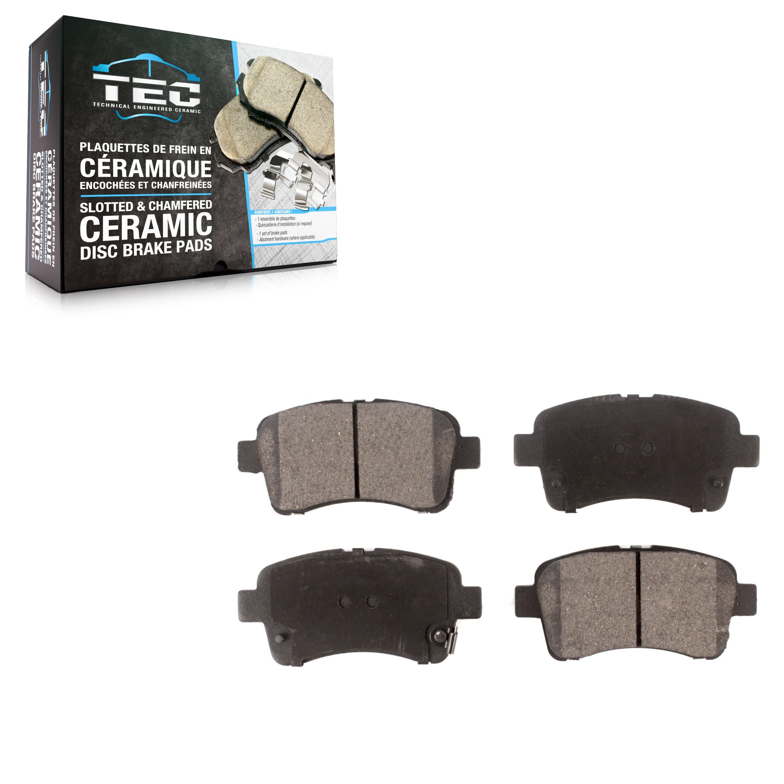 TEC TEC-937 Disc Brake Pad for 2002-2005 Suzuki Aerio - Front
