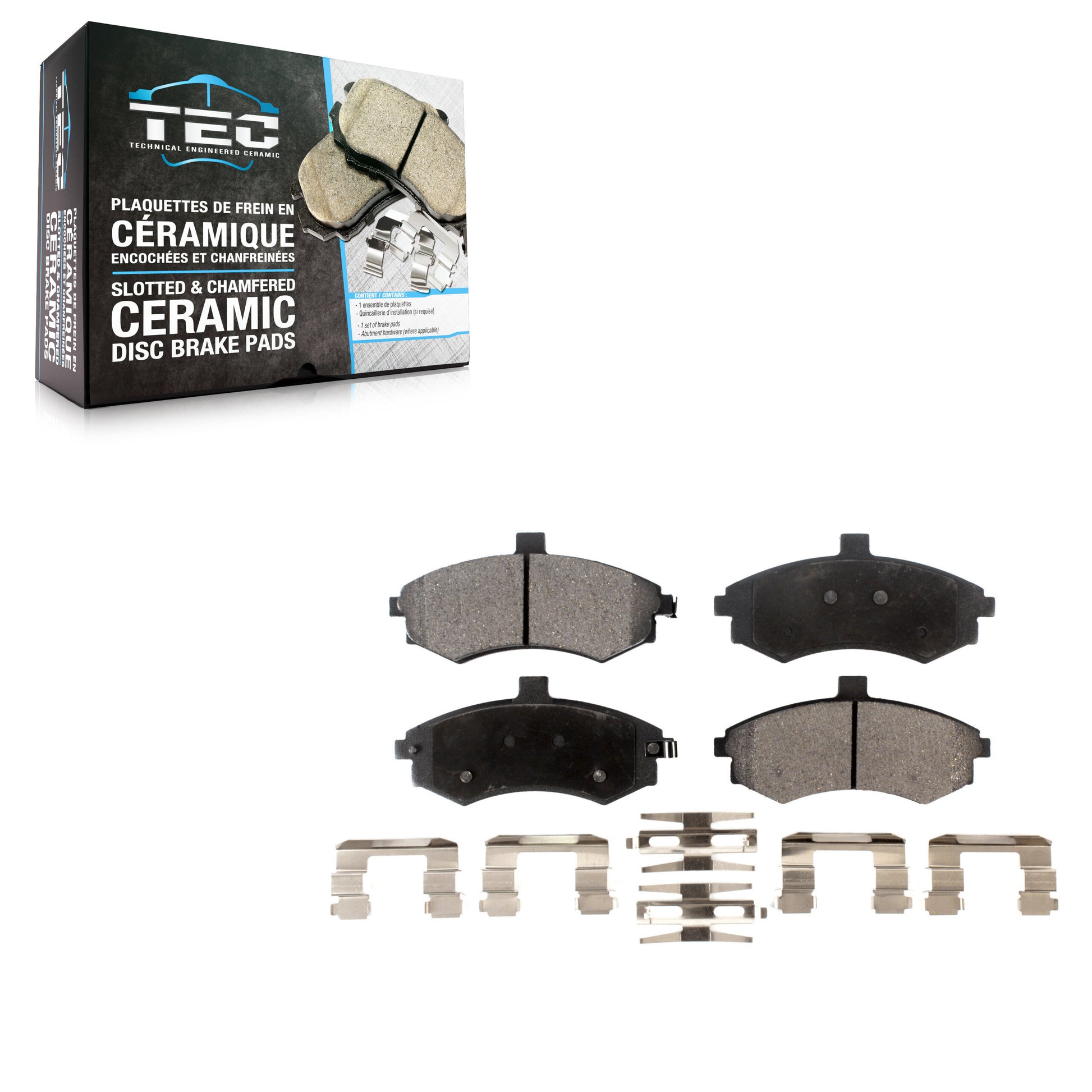 TEC TEC-941 Disc Brake Pad for 2002-2005 Hyundai Elantra - Front