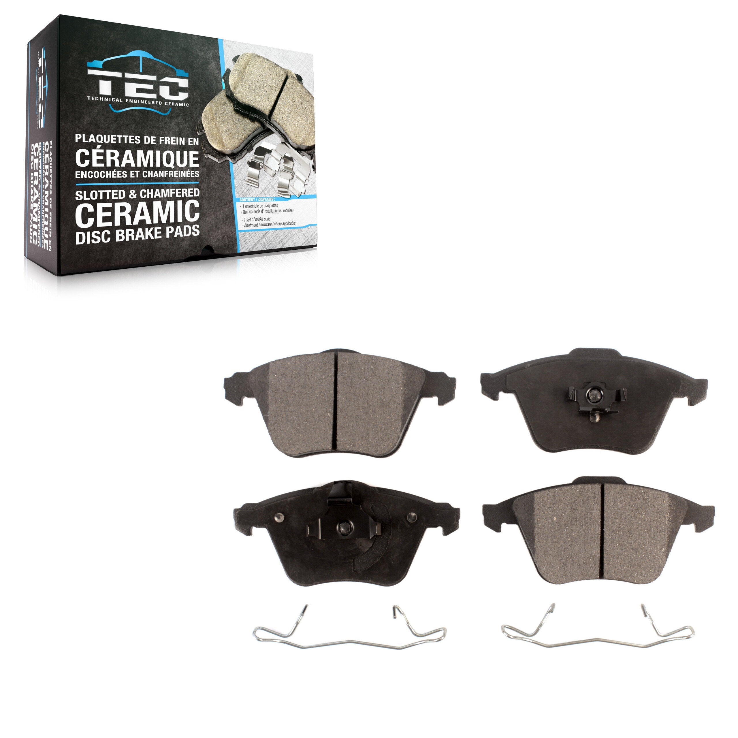 TEC TEC-979 Disc Brake Pad for 2003-2014 Volvo S60, Volvo XC90 - Front