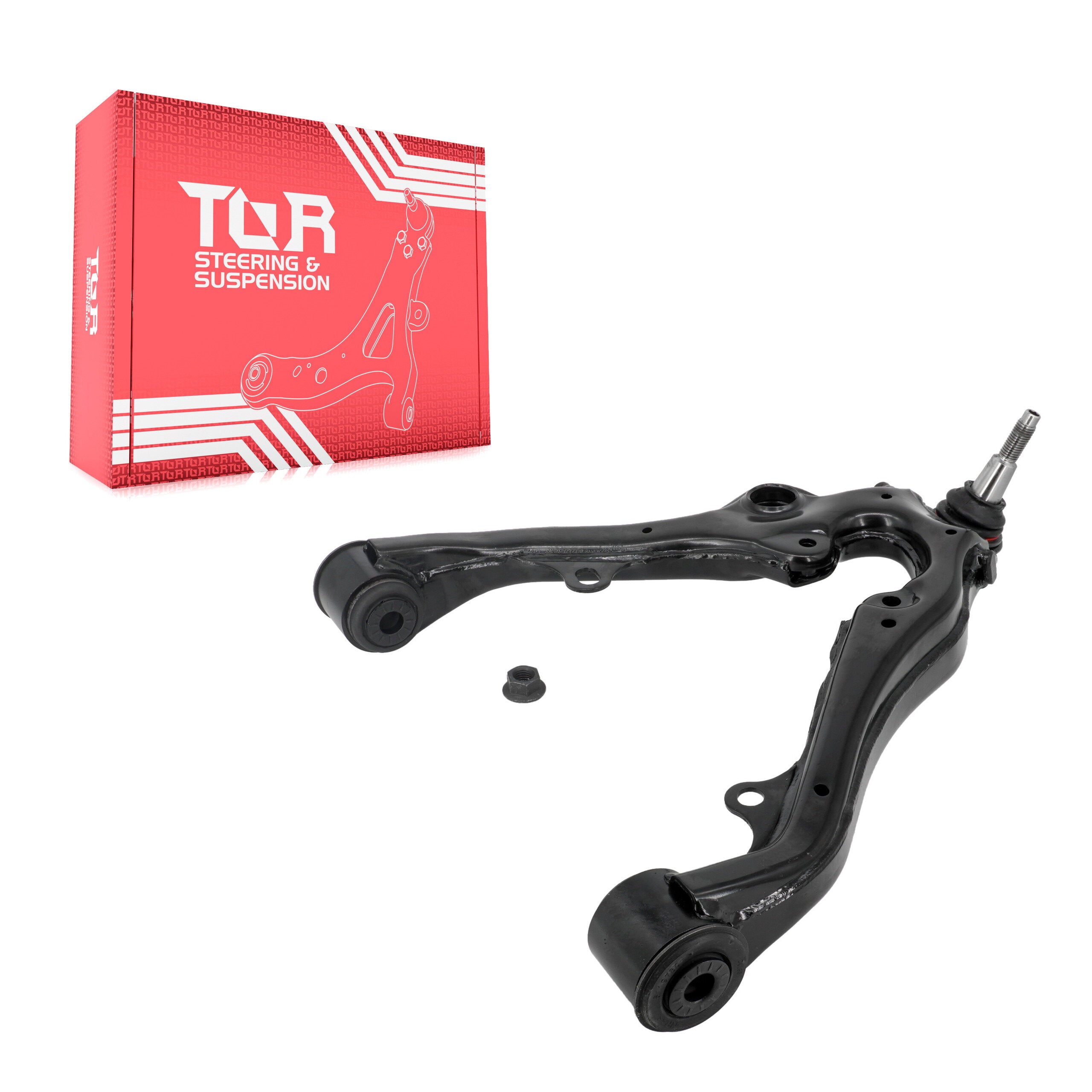 TOR TOR-CB1003 Suspension Control Arm and Ball Joint Assembly for 2019-2025 Chevrolet Silverado 1500 LTD, GMC Sierra 1500 Limited, Cadillac Escalade - Front Right Lower