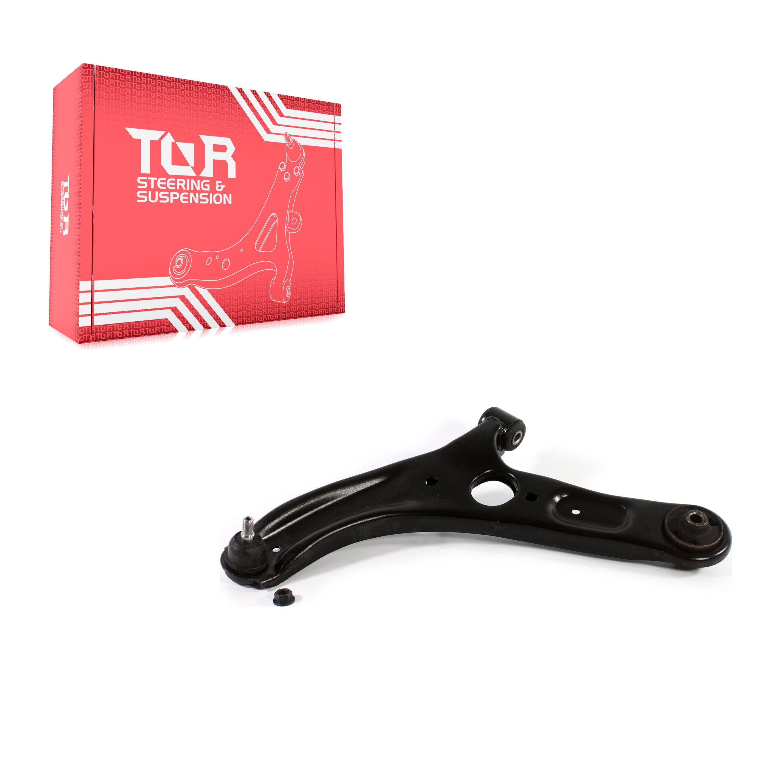 TOR TOR-CB2312 Suspension Control Arm and Ball Joint Assembly for 2014-2018 Kia Forte, Kia Forte Koup, Kia Forte5 - Front Left Lower